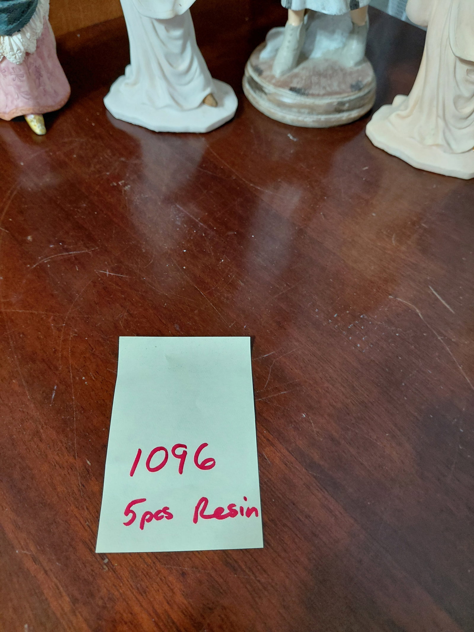 Lot of 5 Resin Figurines / Victorian Women - 2