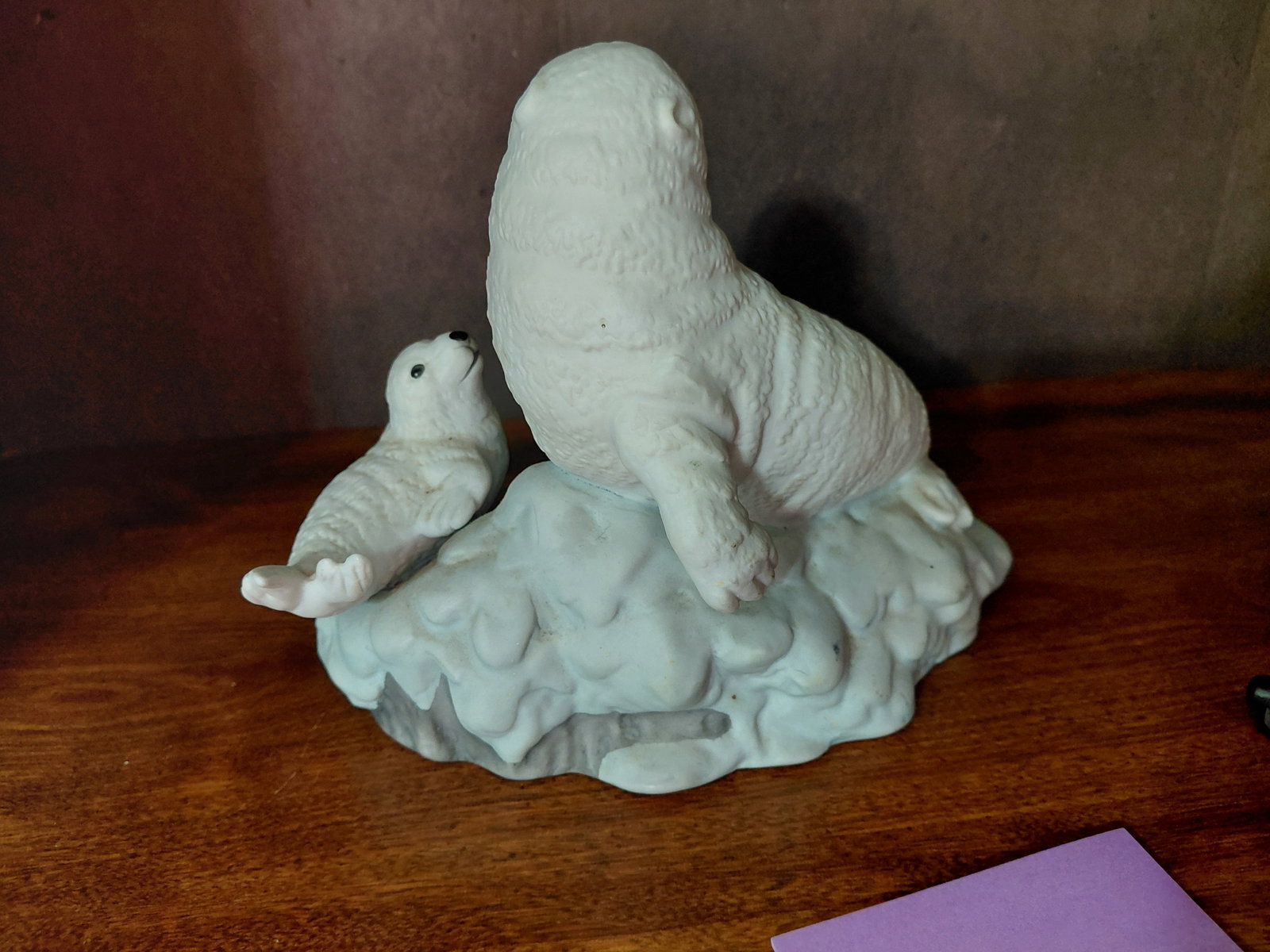 Large Porcelain Sea Lion & Pup - 6