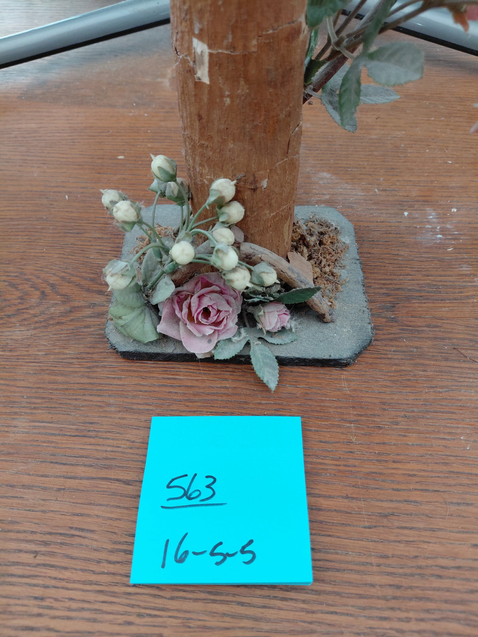 Wood Bird House Statue - 2