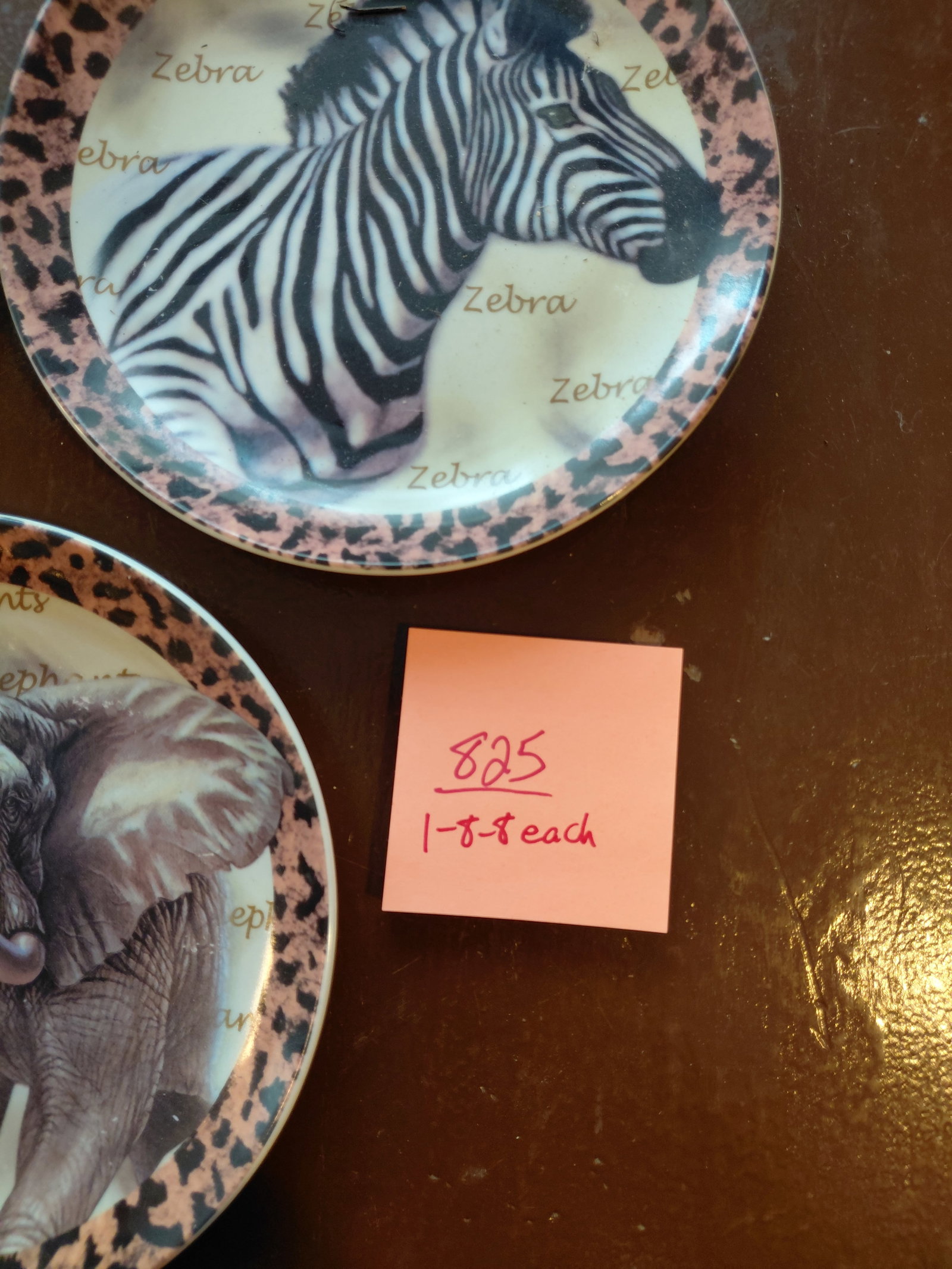 Lot of 3 Jungle Decorative Plates - 2