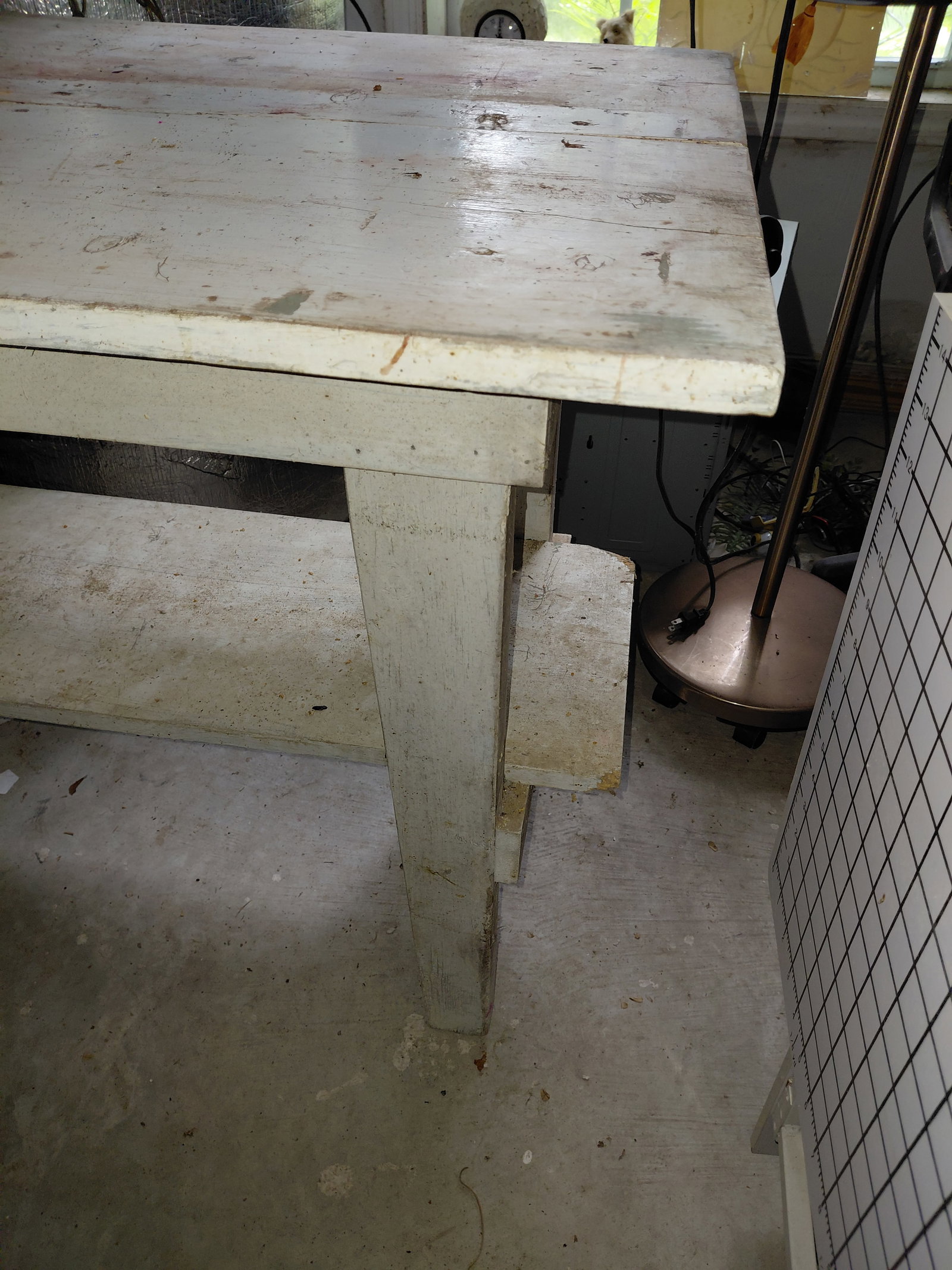Rustic Country Farmhouse Table - 4