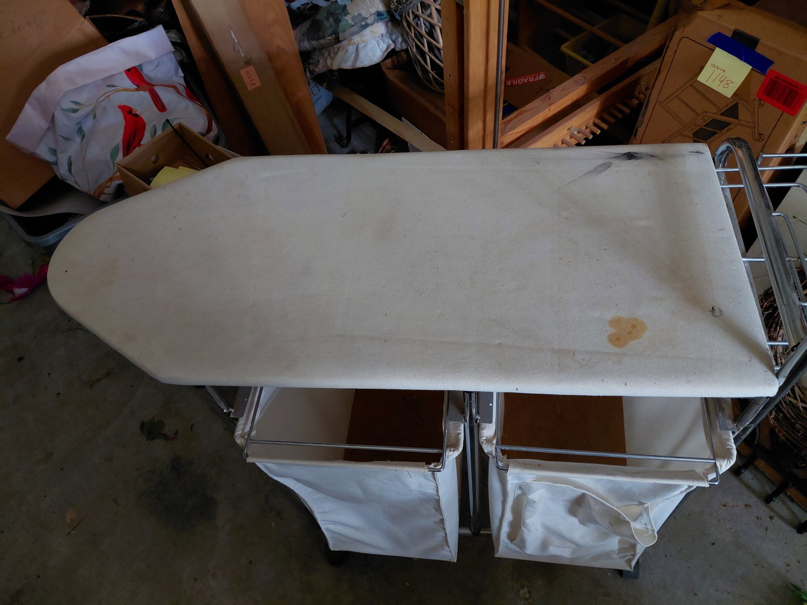 Laundry Cart / Bin / needs good cleaning - 4