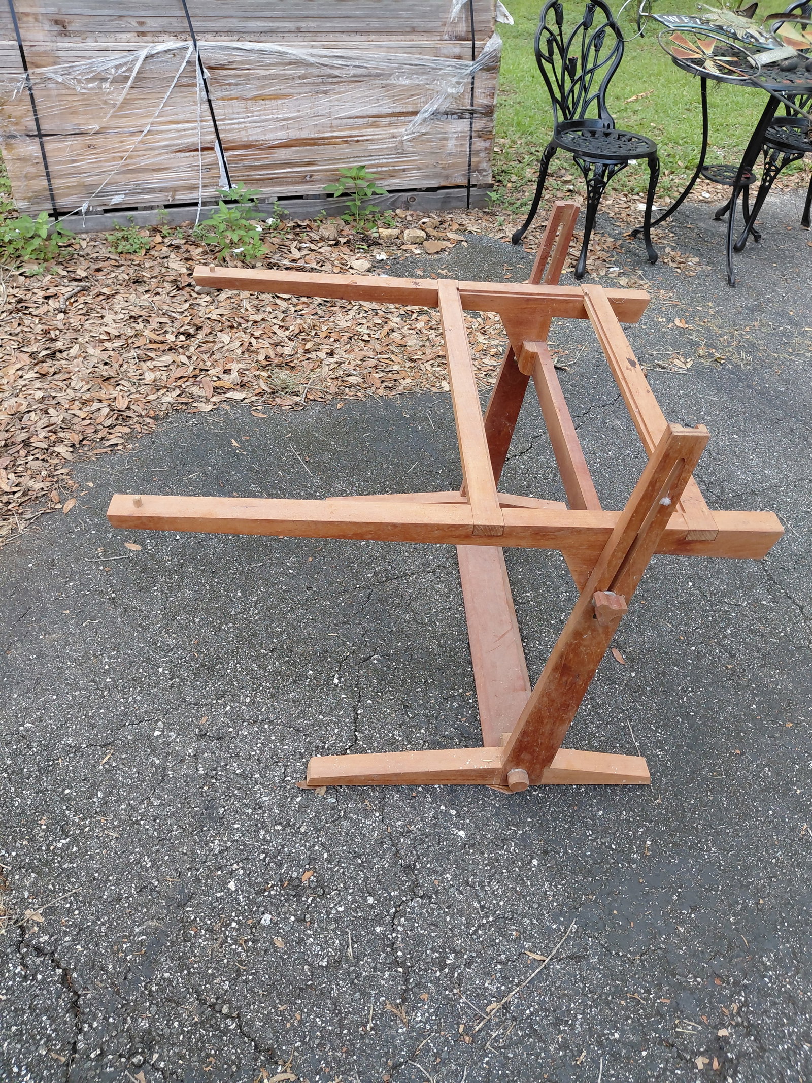 Adjustable wood rack - 3