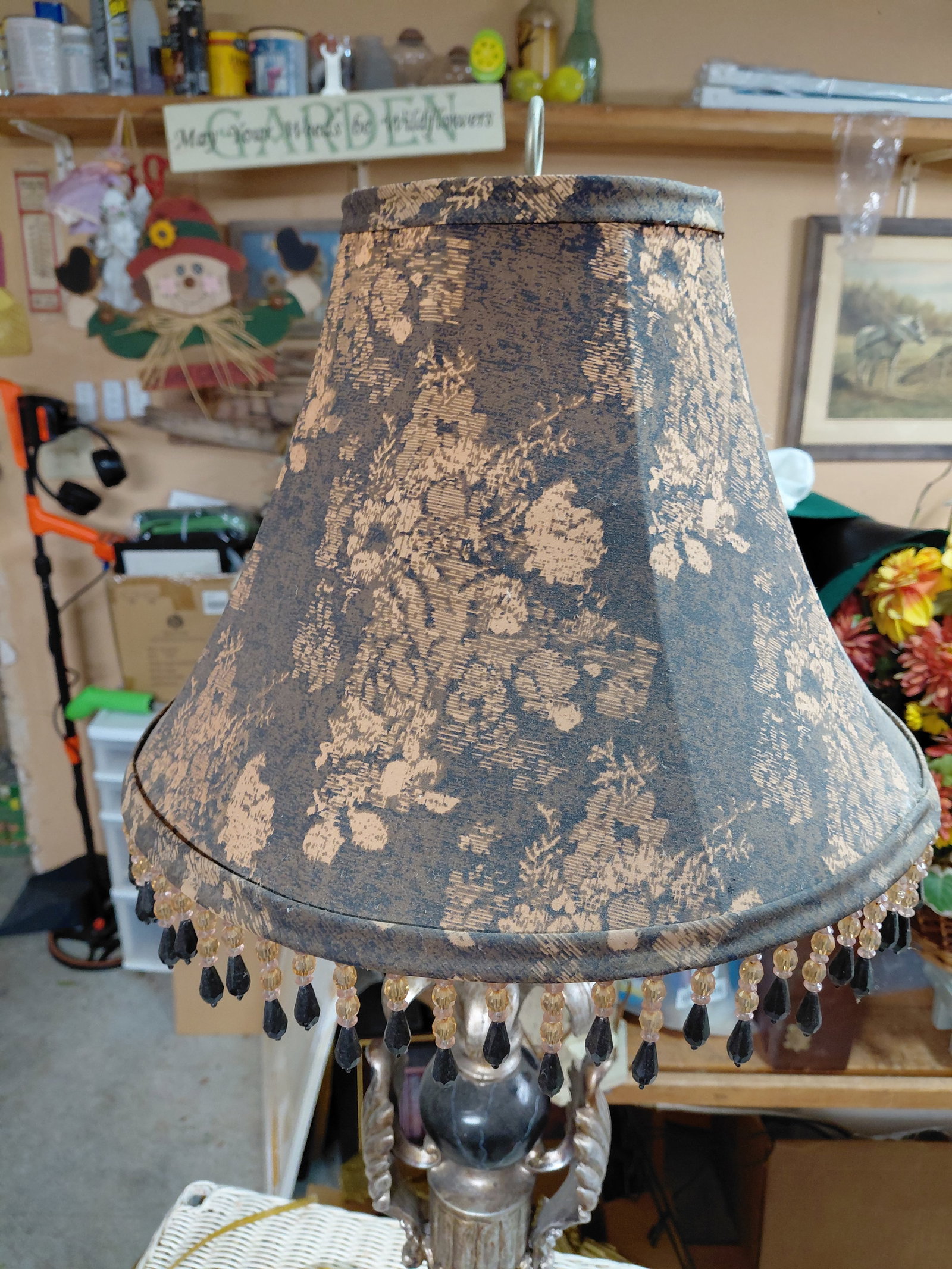 Tall Ornate Lamp - 3