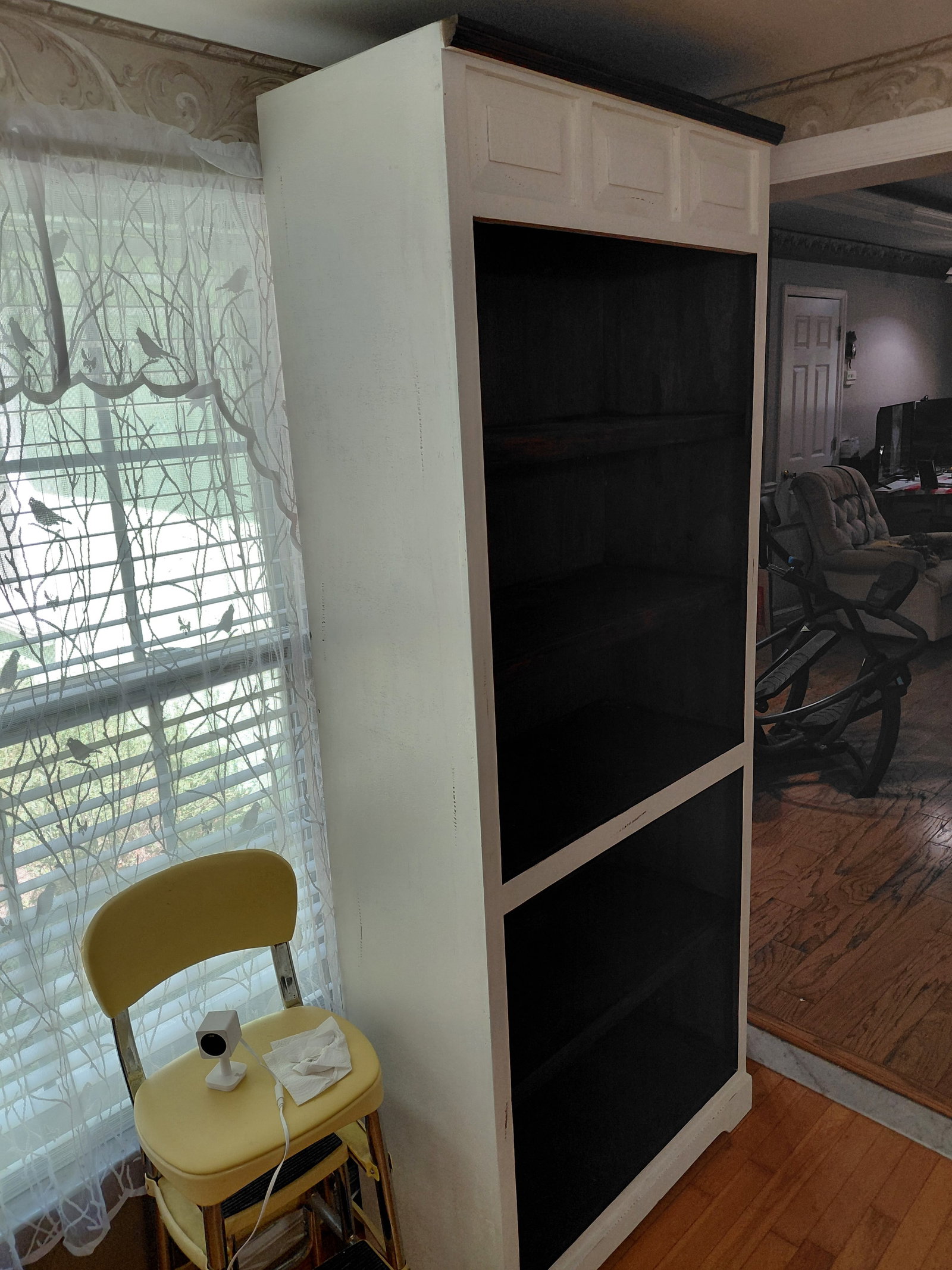 Beautiful Tall Country Farmhouse Book Shelf - 3