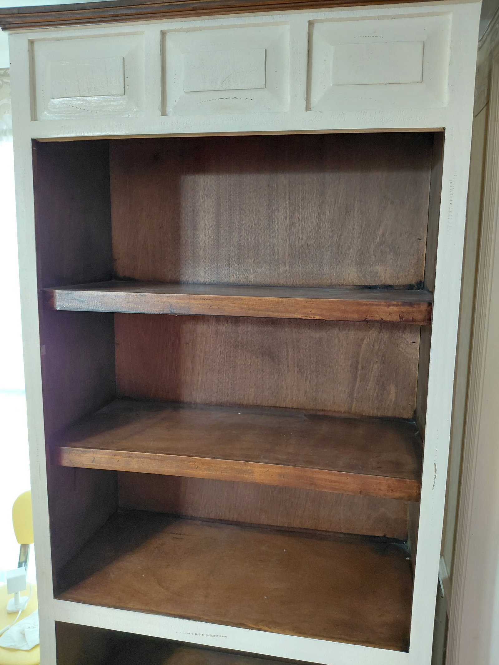 Beautiful Tall Country Farmhouse Book Shelf - 5