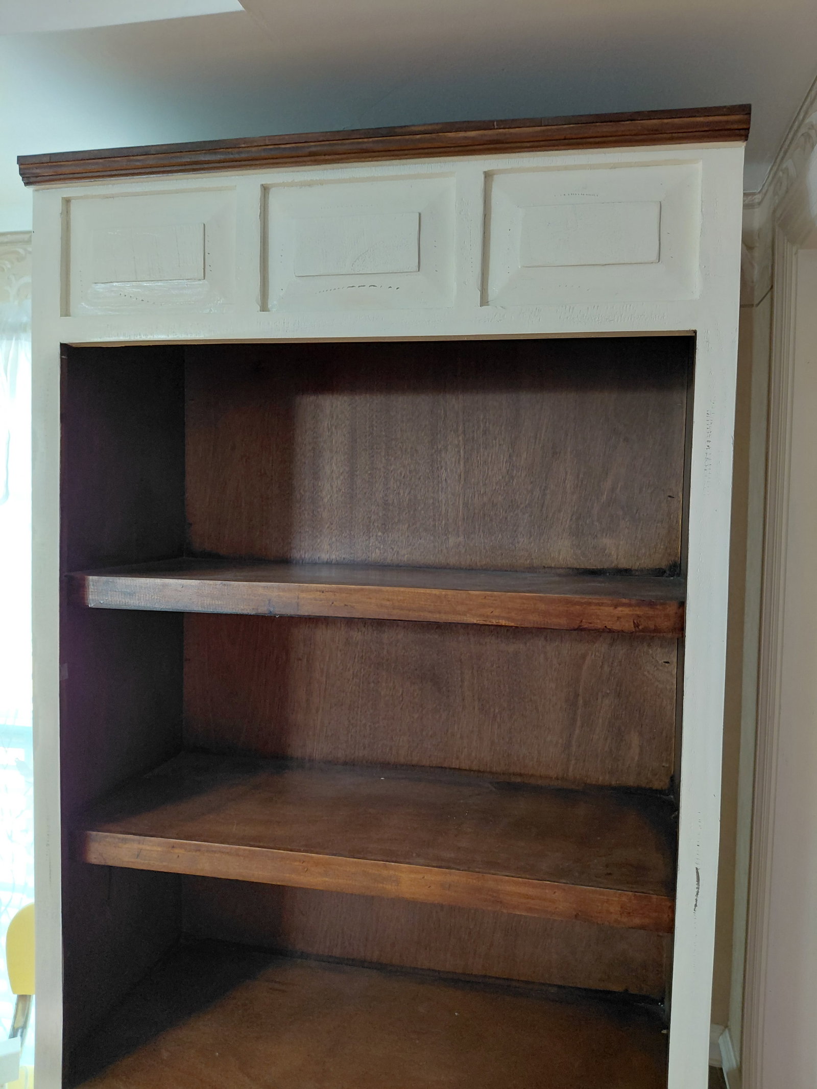 Beautiful Tall Country Farmhouse Book Shelf - 6