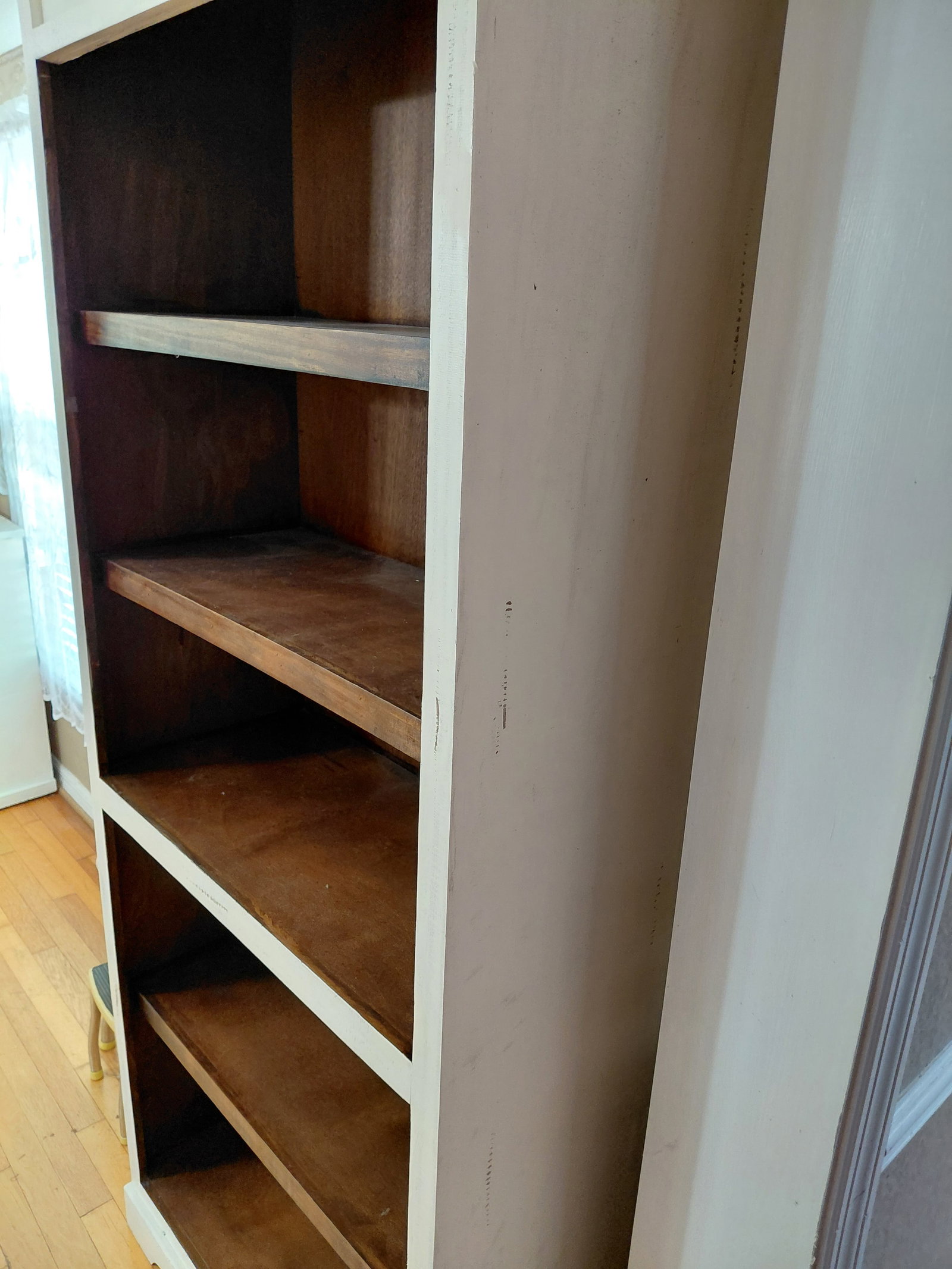 Beautiful Tall Country Farmhouse Book Shelf - 8