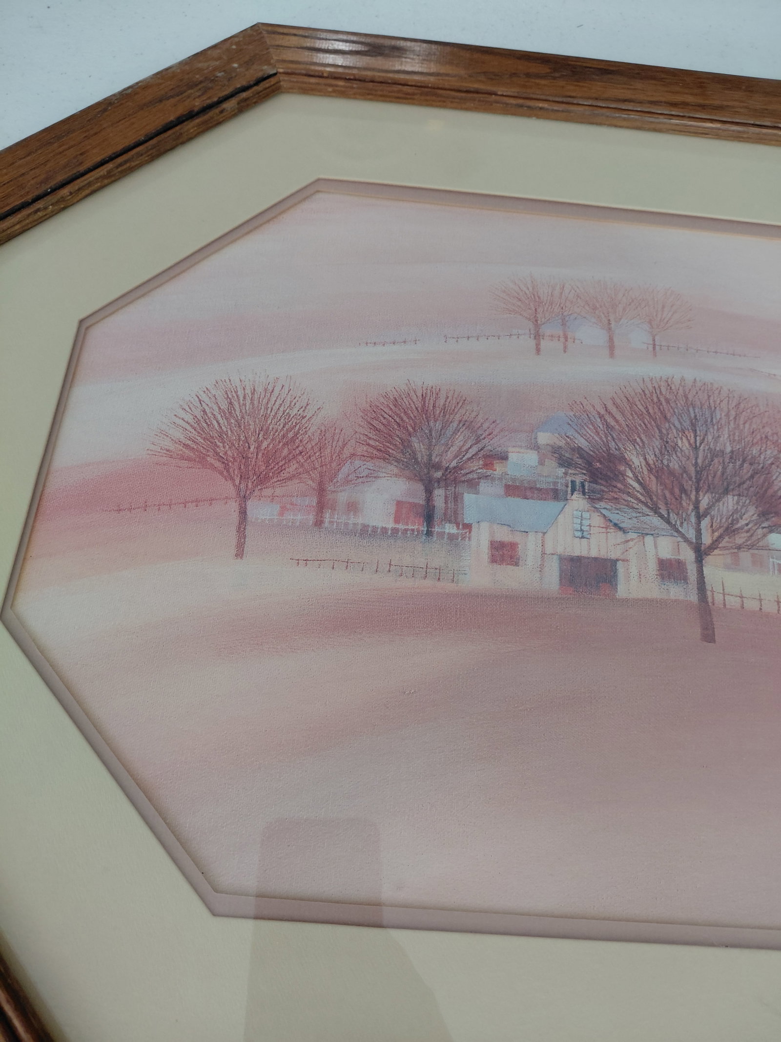 Farm Scene Framed Print - 3