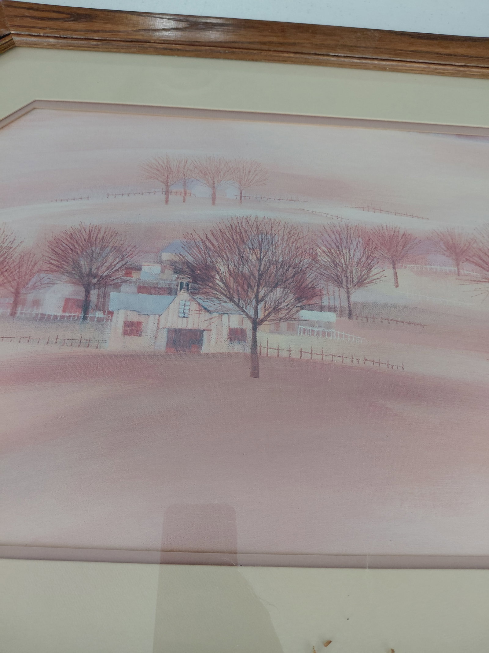 Farm Scene Framed Print - 4
