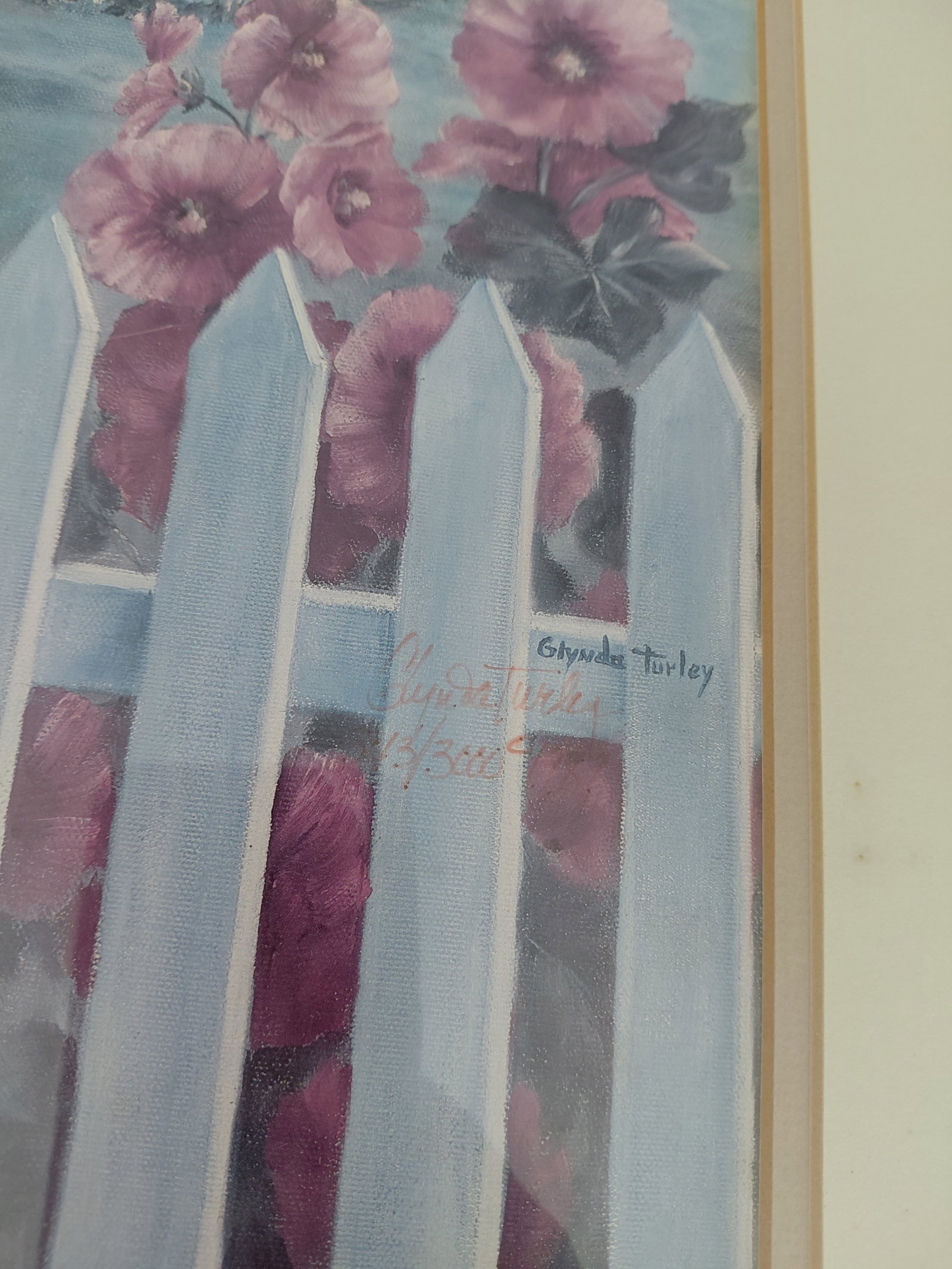 Lot of 3 Vintage Goose Artwork / all limited edition Artist Glynda Turley Signed as seen - 6