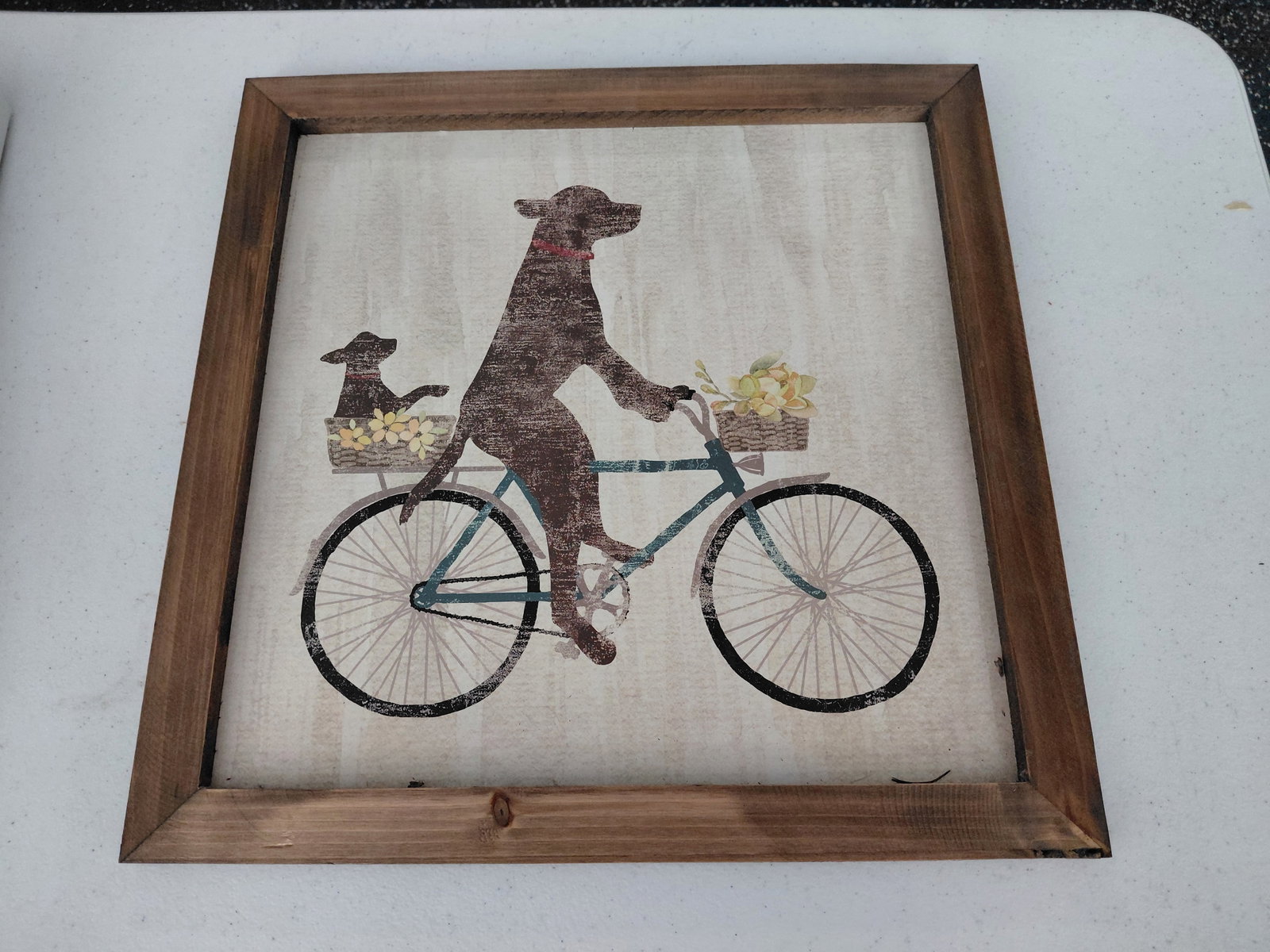 Dogs on Bike Wall Art (1 of 4)