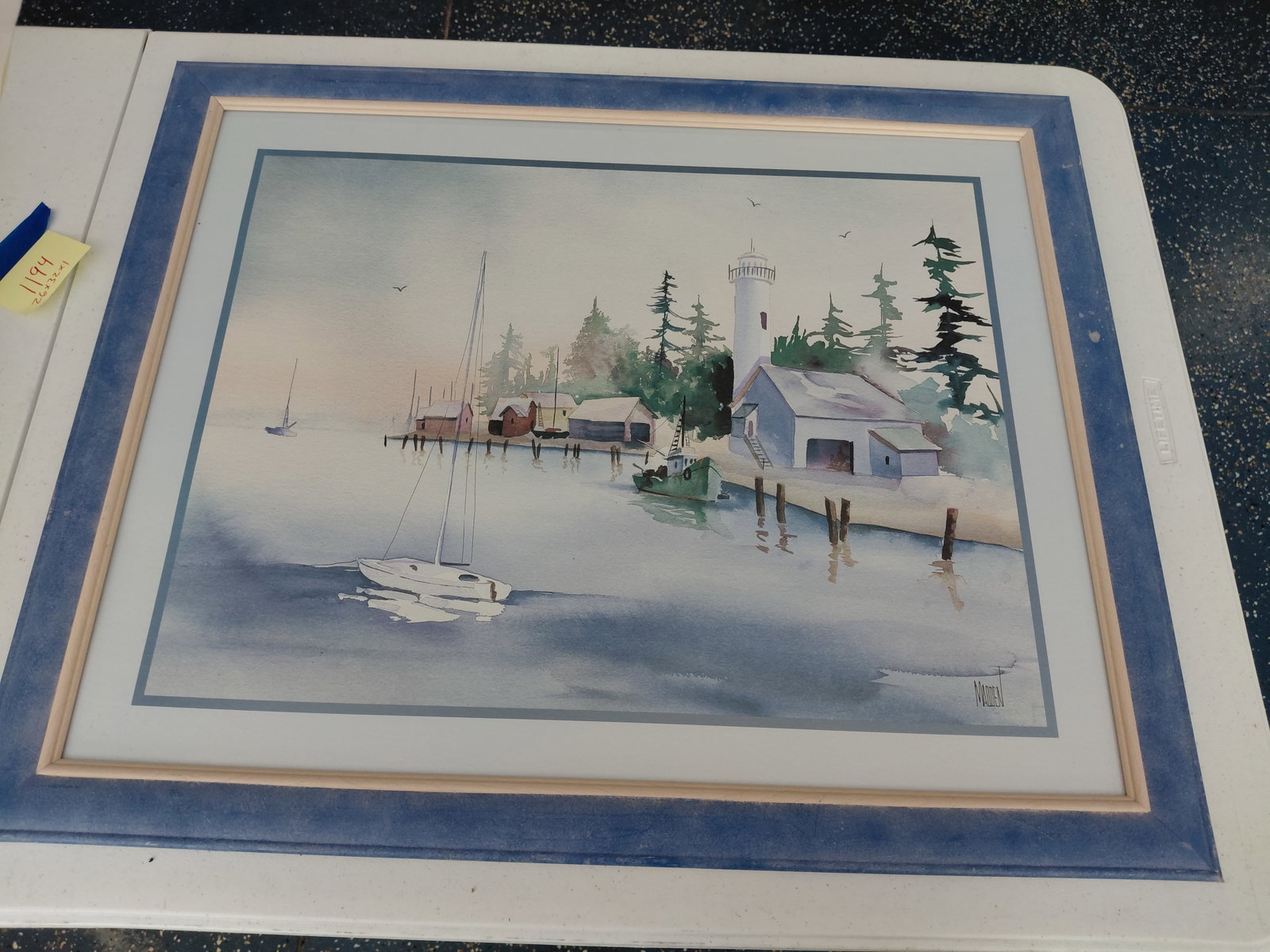 Coastal Sail Boat Wall Art (1 of 5)