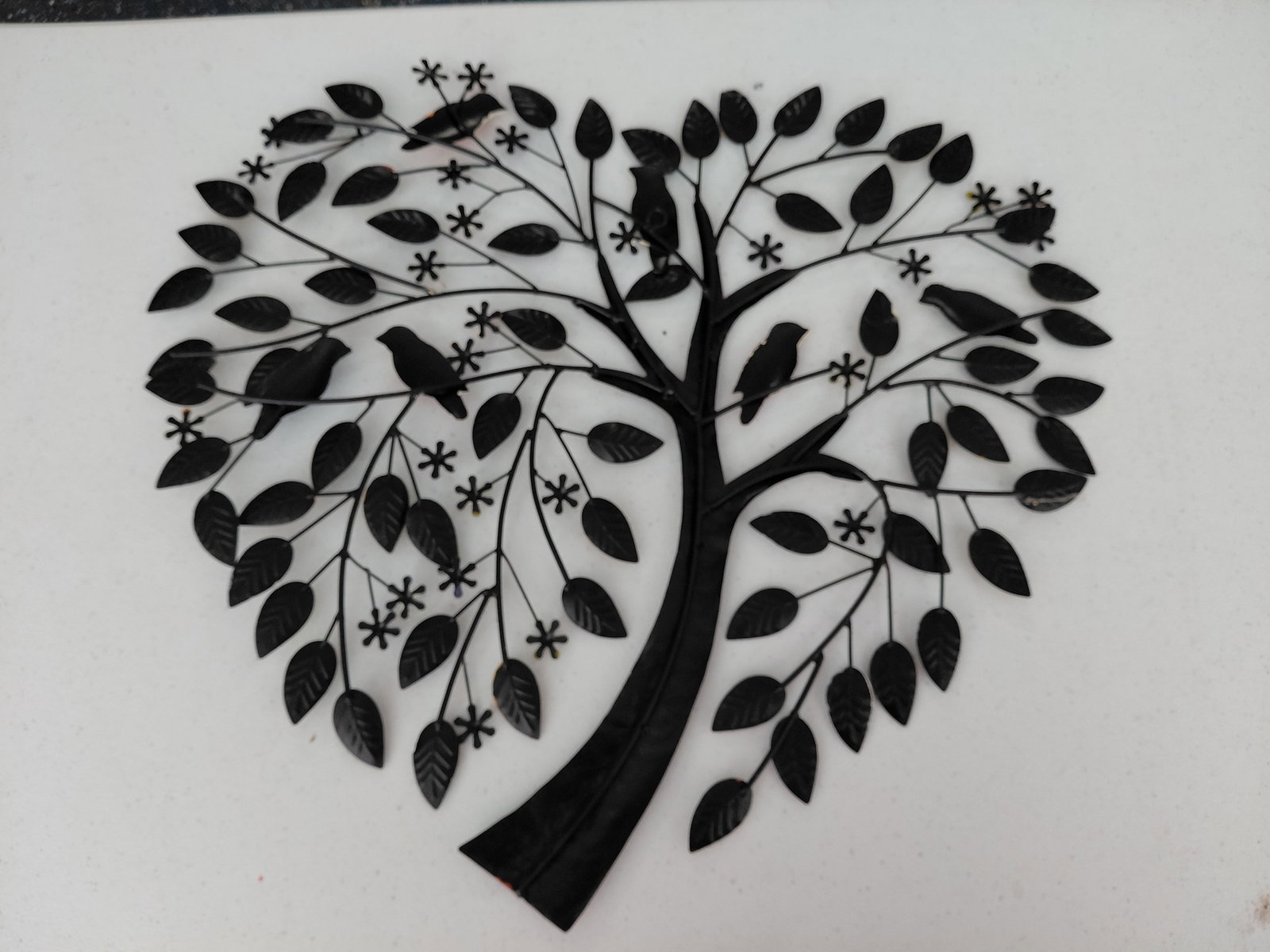 Metal Birds in Tree Wall Art - 5