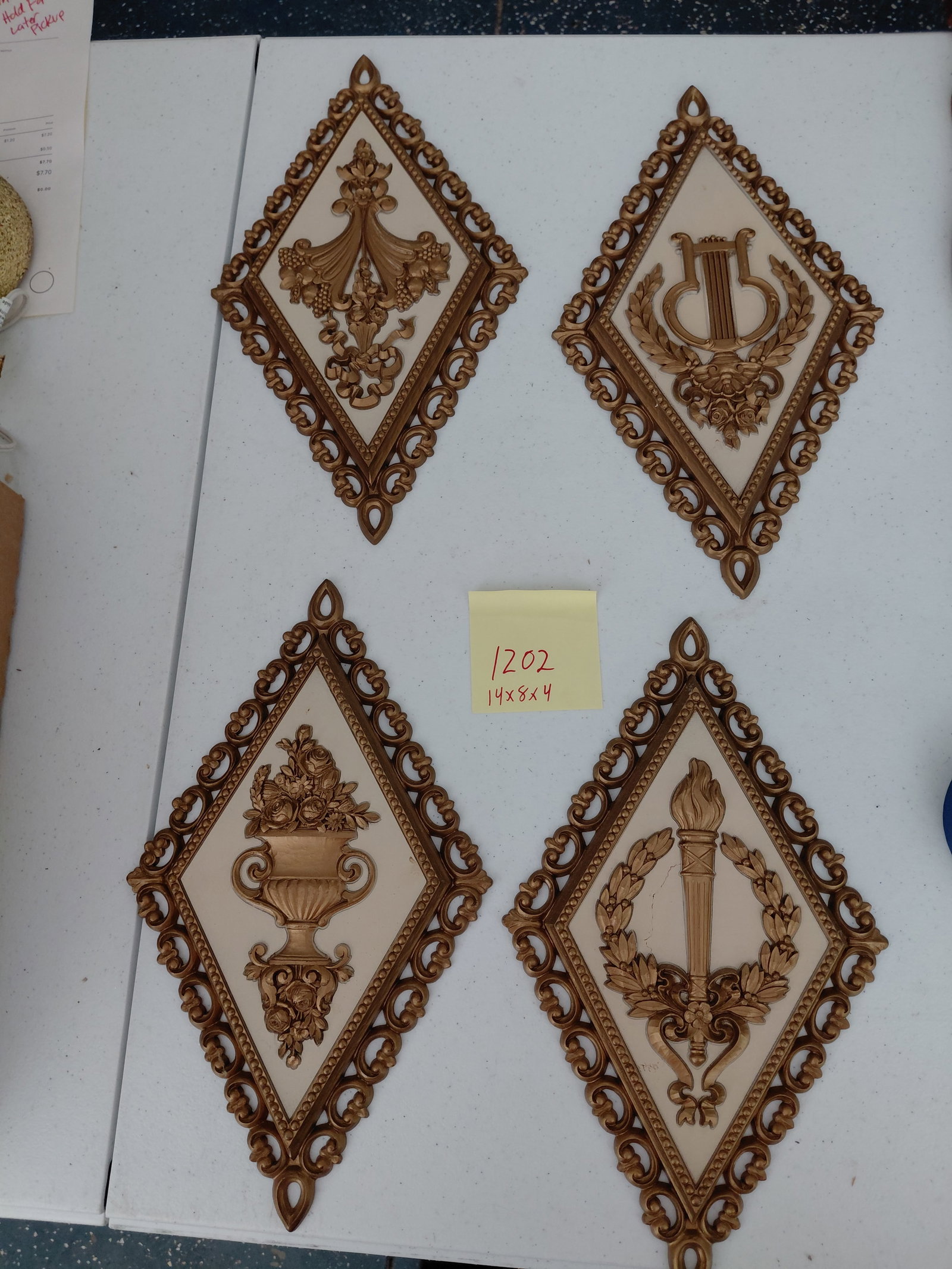 Mid Century Resin Wall Art (1 of 5)
