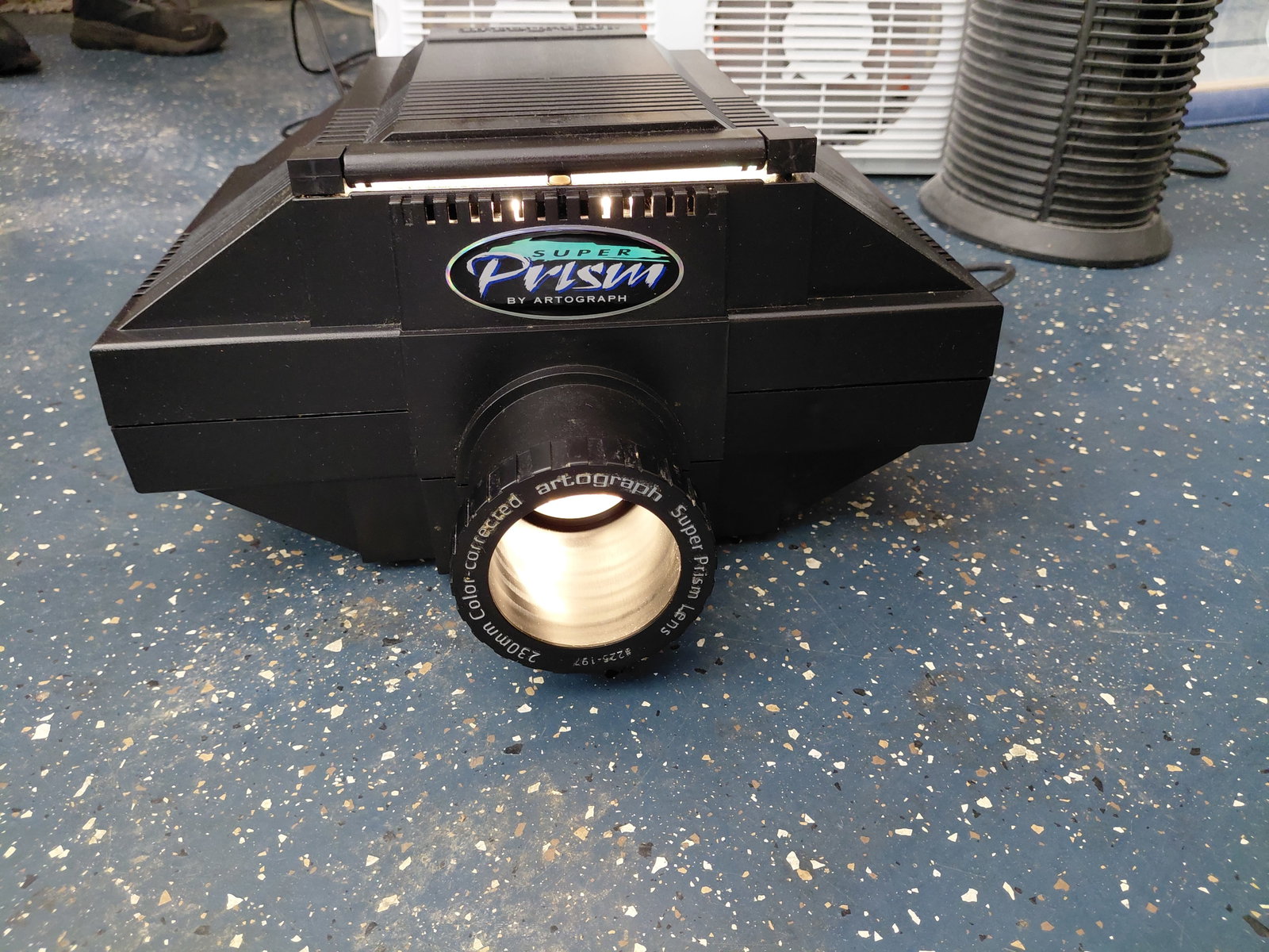 Super Prism Art Projector / Tested and Works / Needs a good cleaning / as seen - 11