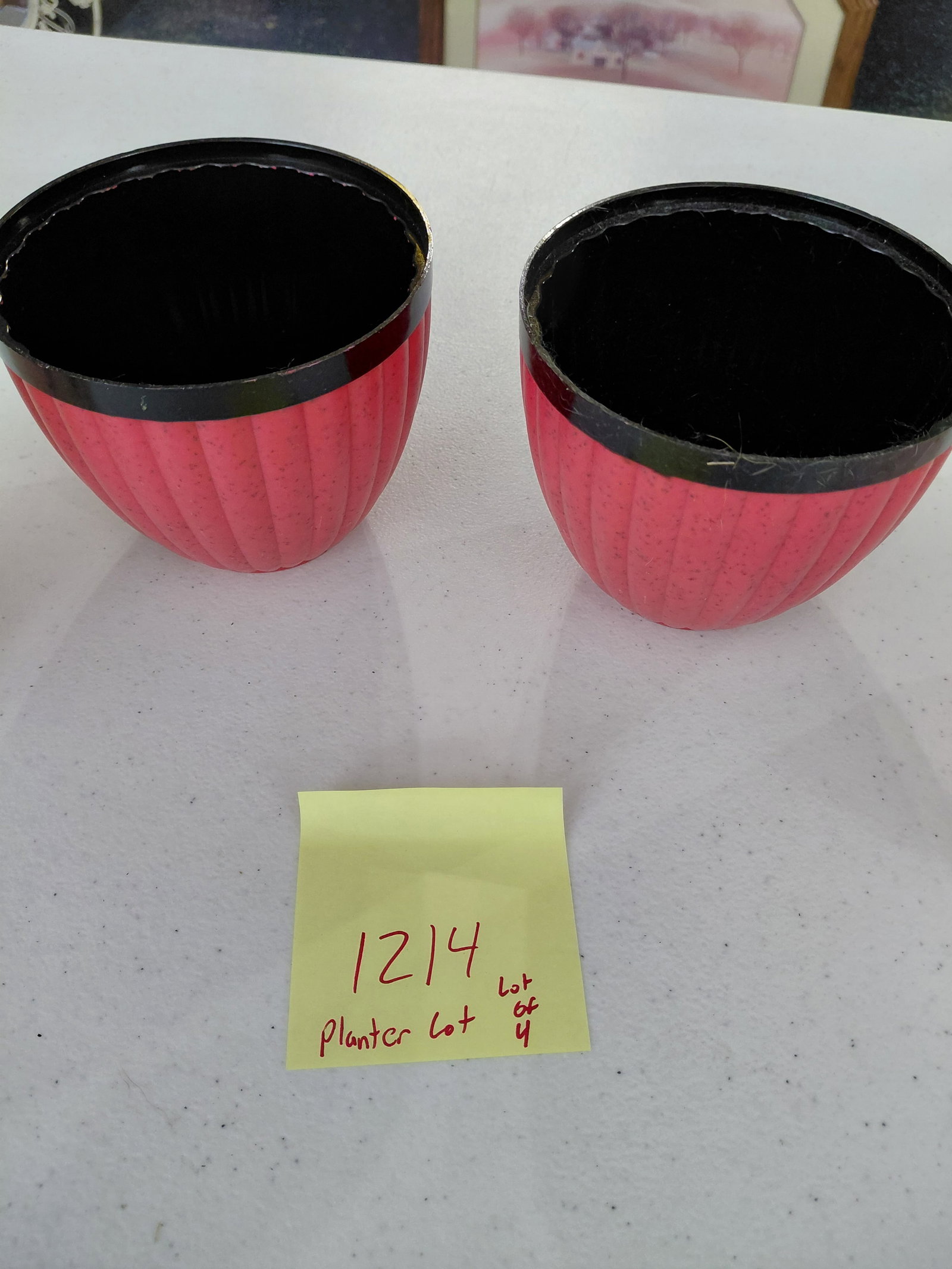 Lot of Small Planters - 2