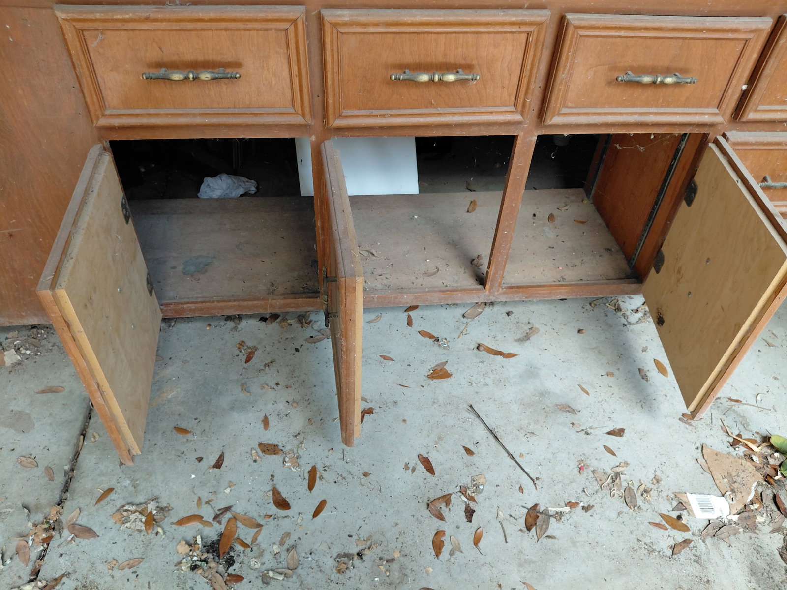 Large Custom Shop Cabinets / as seen / no back - 5