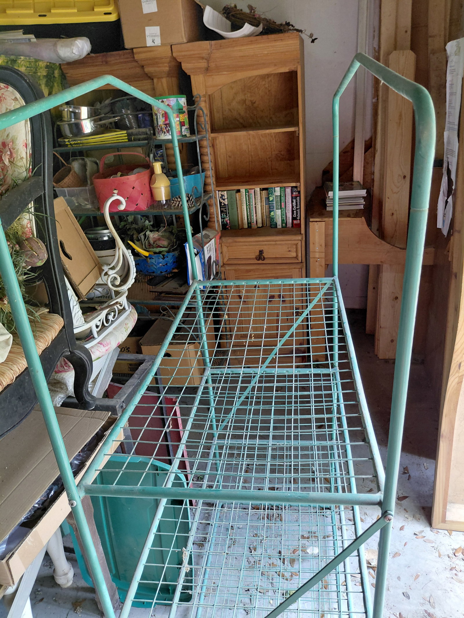 Metal Green House Rack as seen - 4