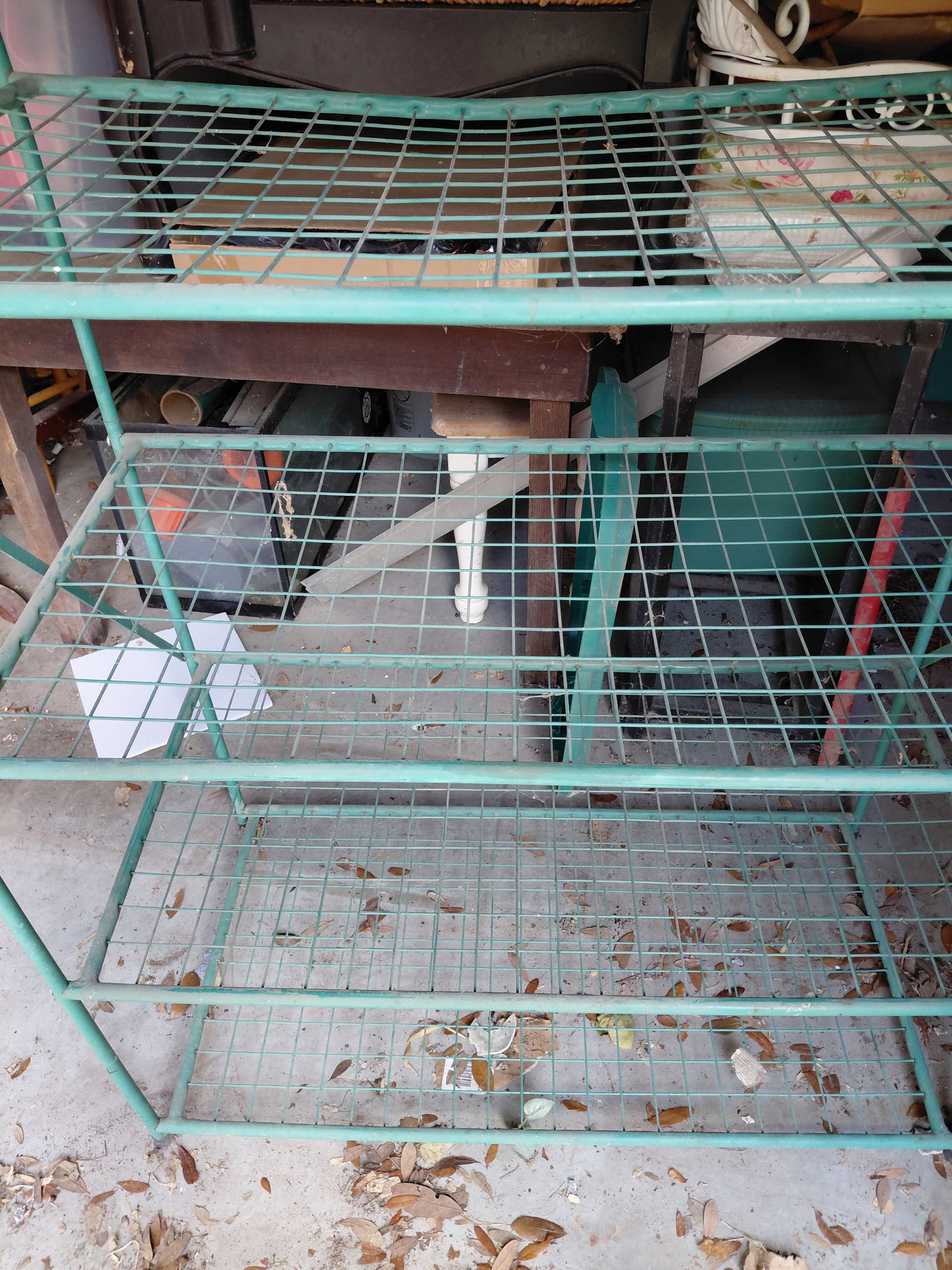 Metal Green House Rack as seen - 7