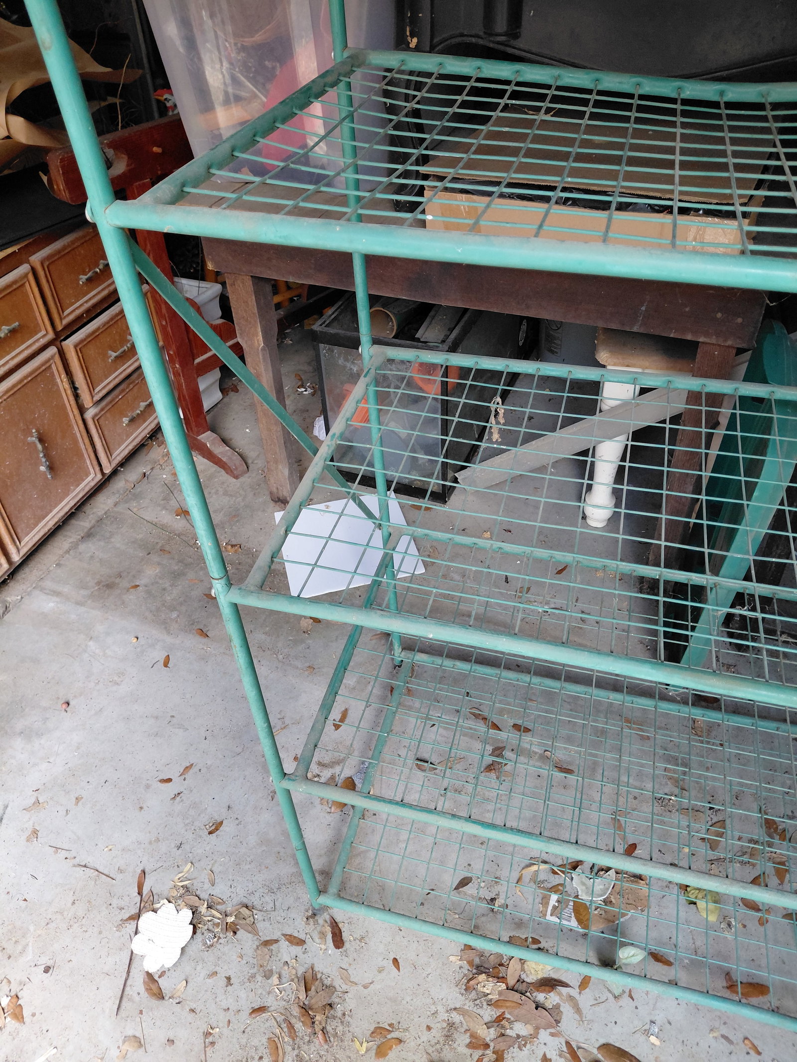 Metal Green House Rack as seen - 8