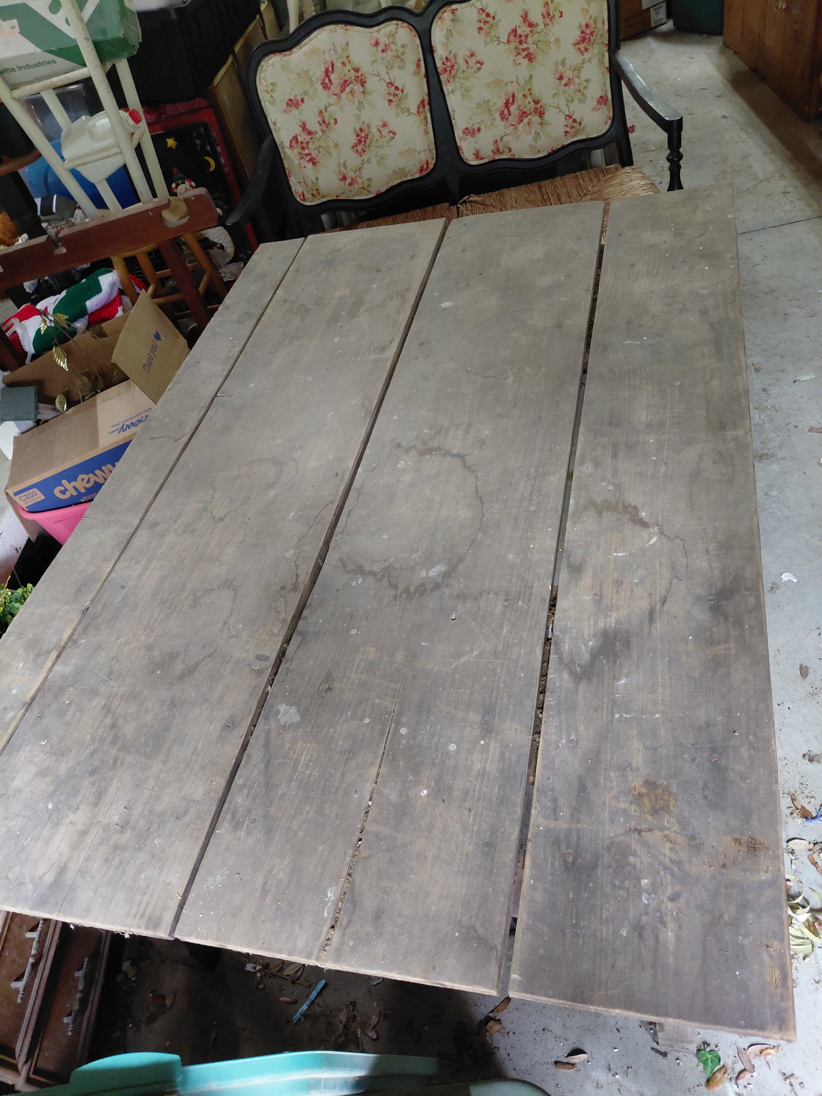 Rustic Country Farm House Table - 3