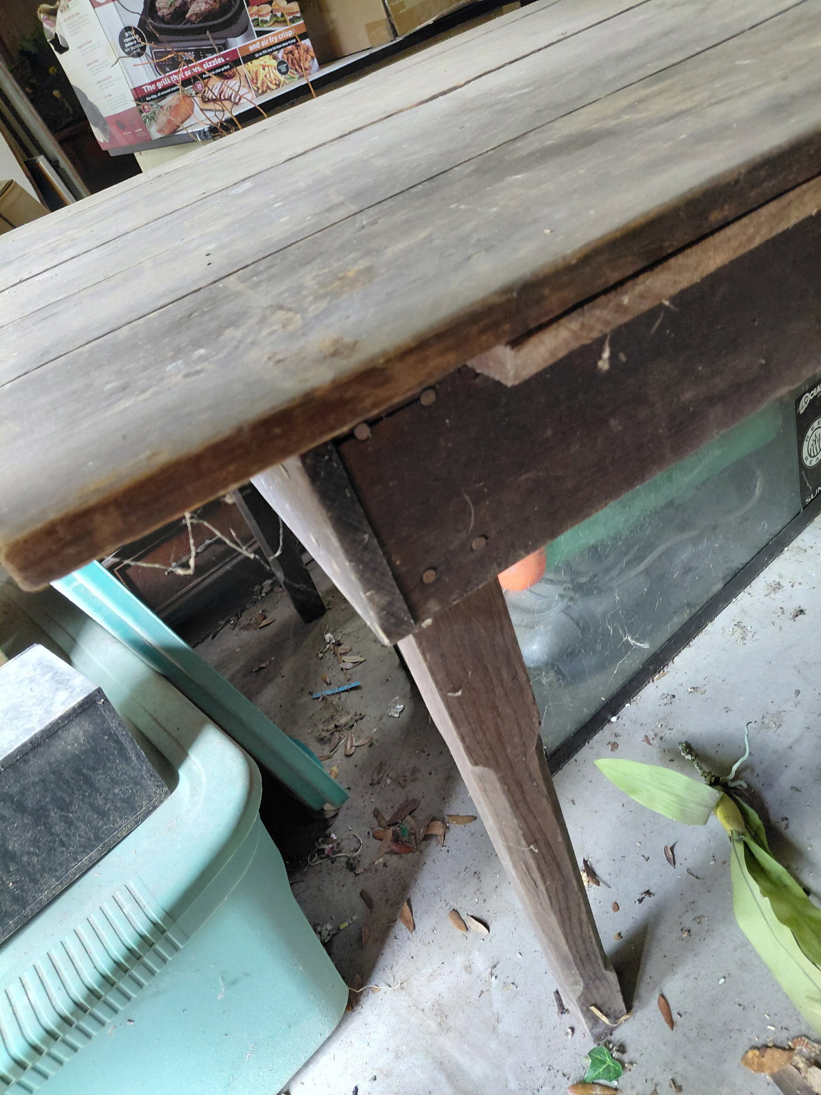 Rustic Country Farm House Table - 4
