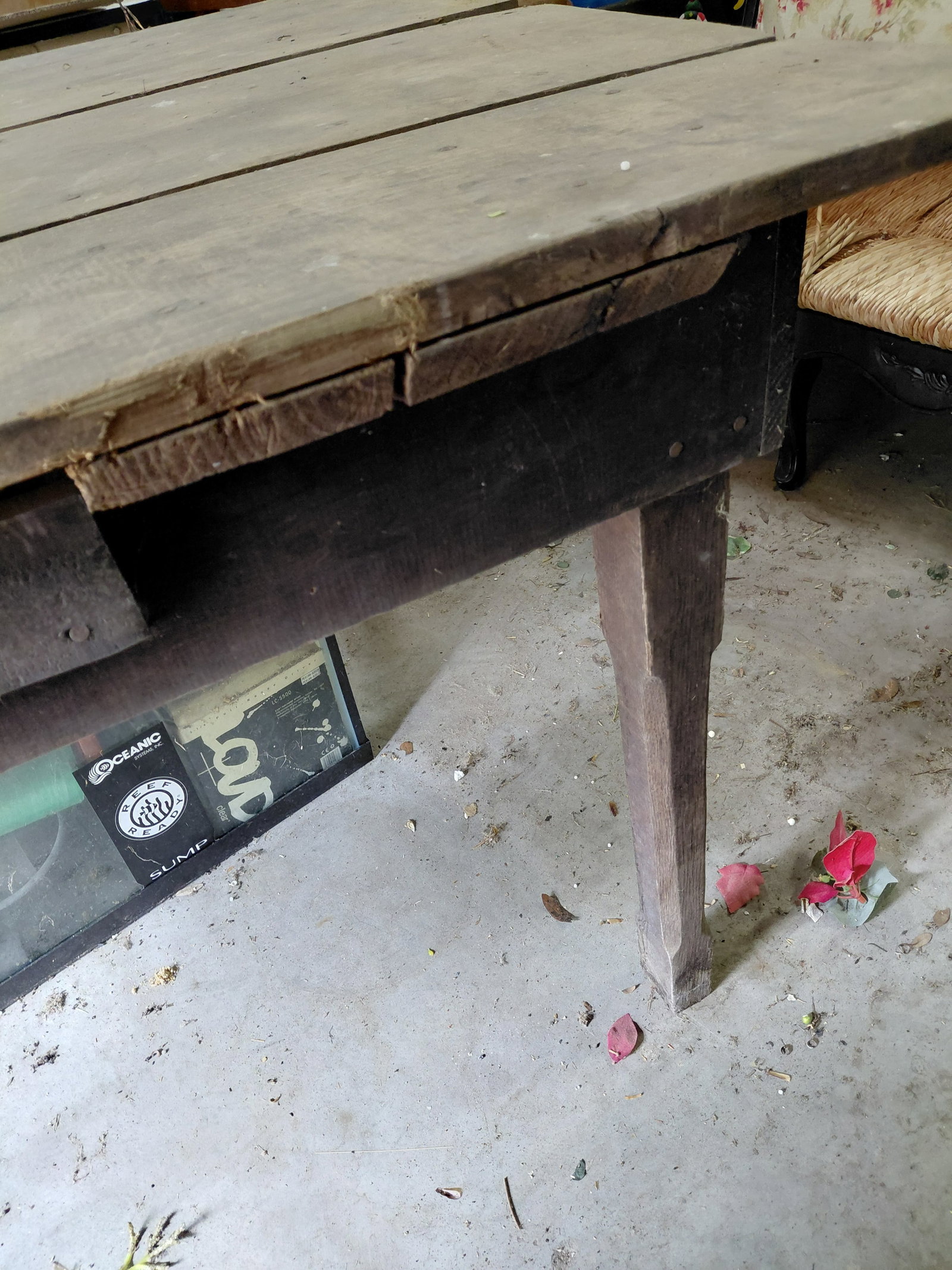 Rustic Country Farm House Table - 5