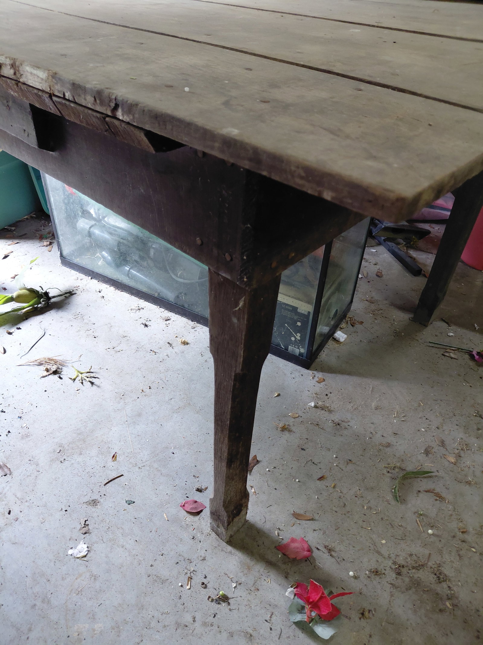 Rustic Country Farm House Table - 7