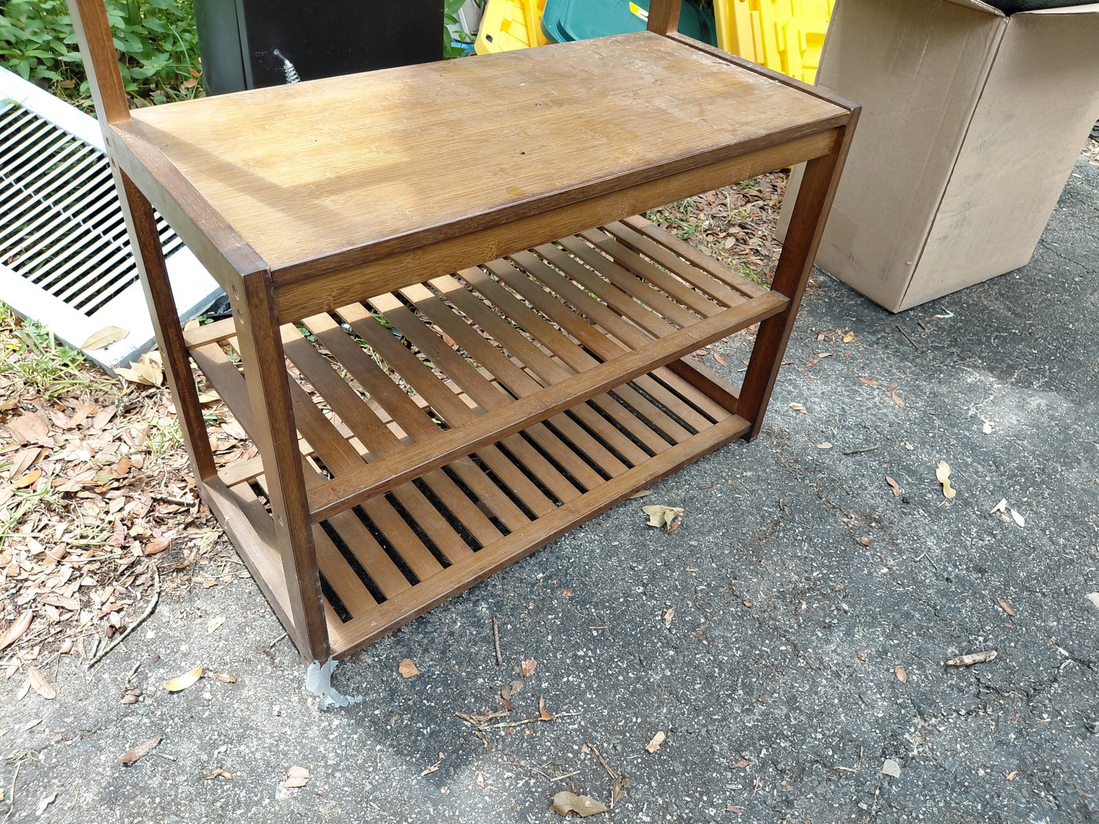 Contemporary Entry Coat Rack Bench - 3