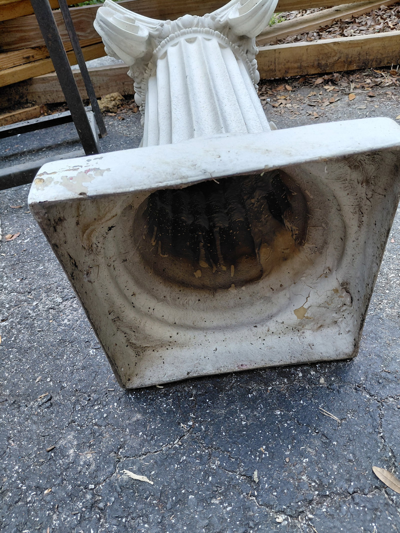 Roman Style Column Plant Stand - 7