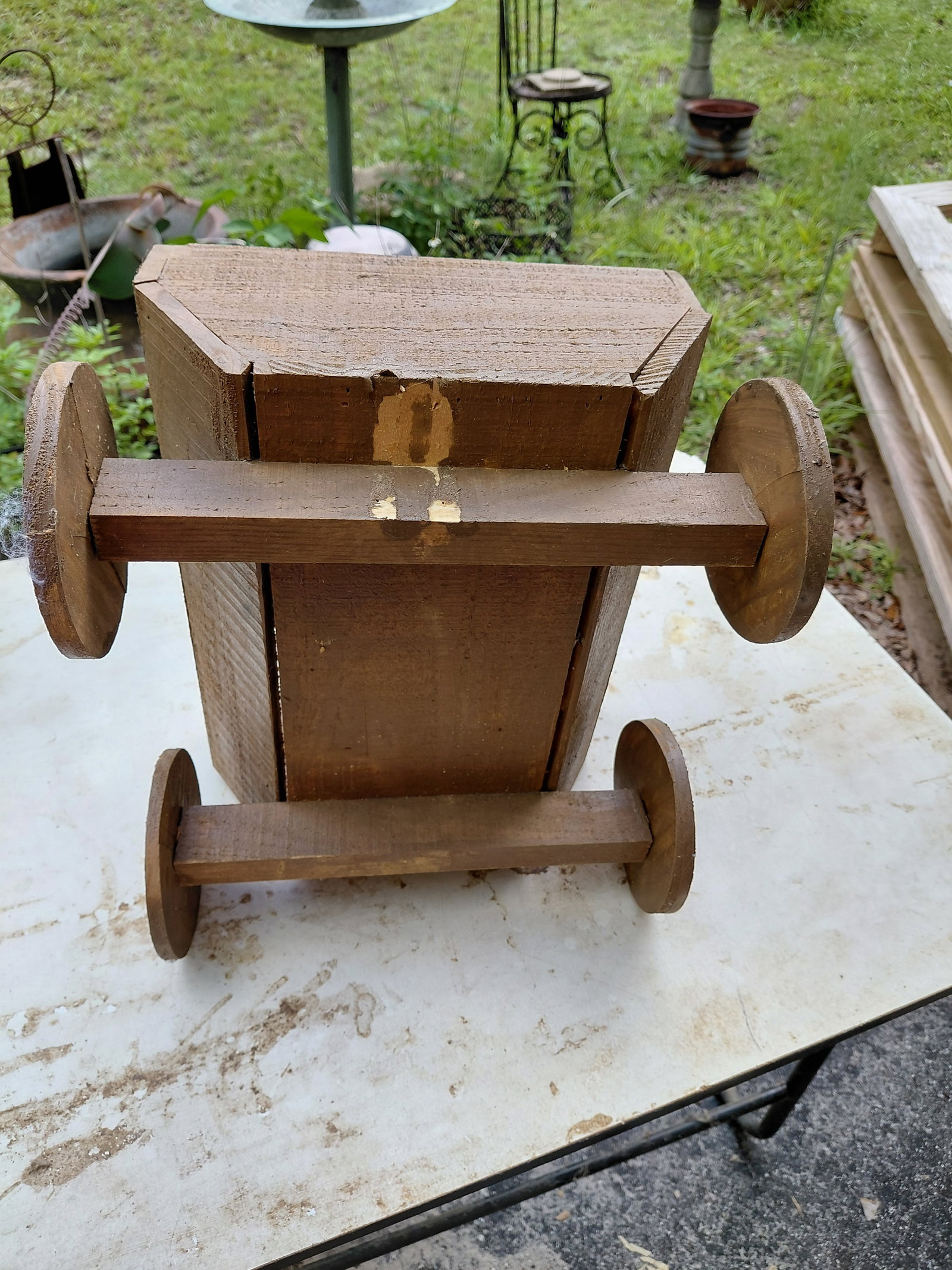 Custom Wagon Planter - 5