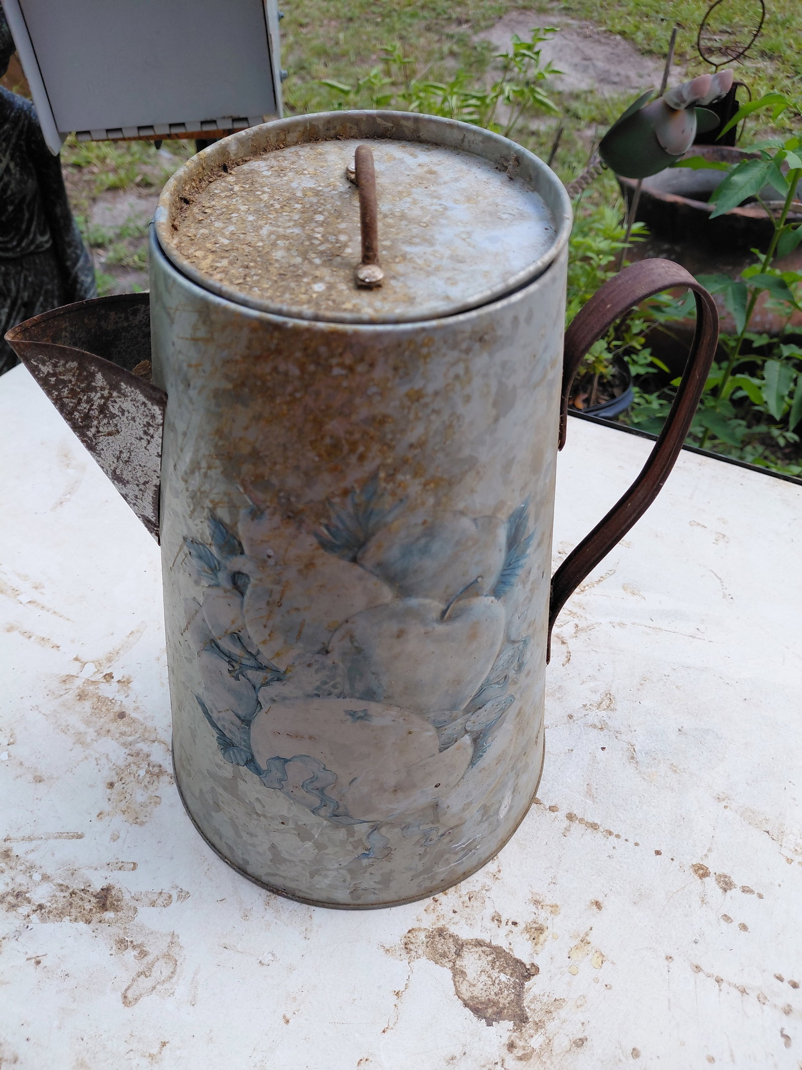 Decorative Metal Coffee Kettle - 5