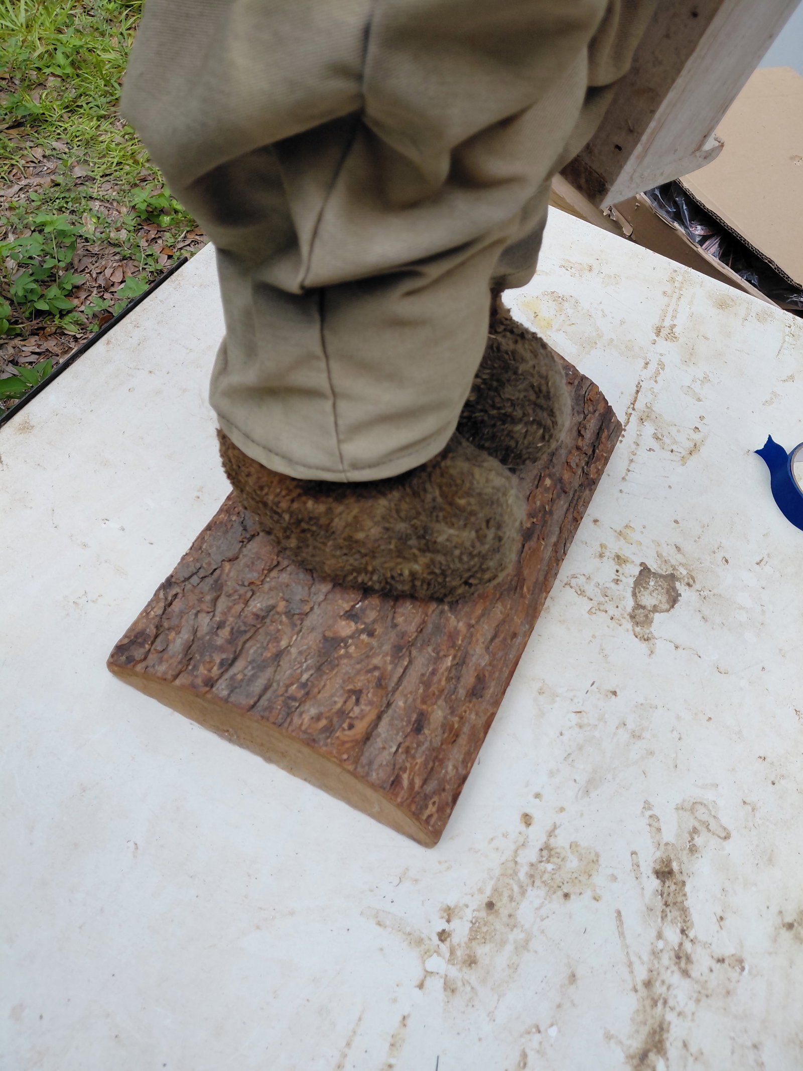 Large Bunny Rabbit Farmer Figure as seen - 7