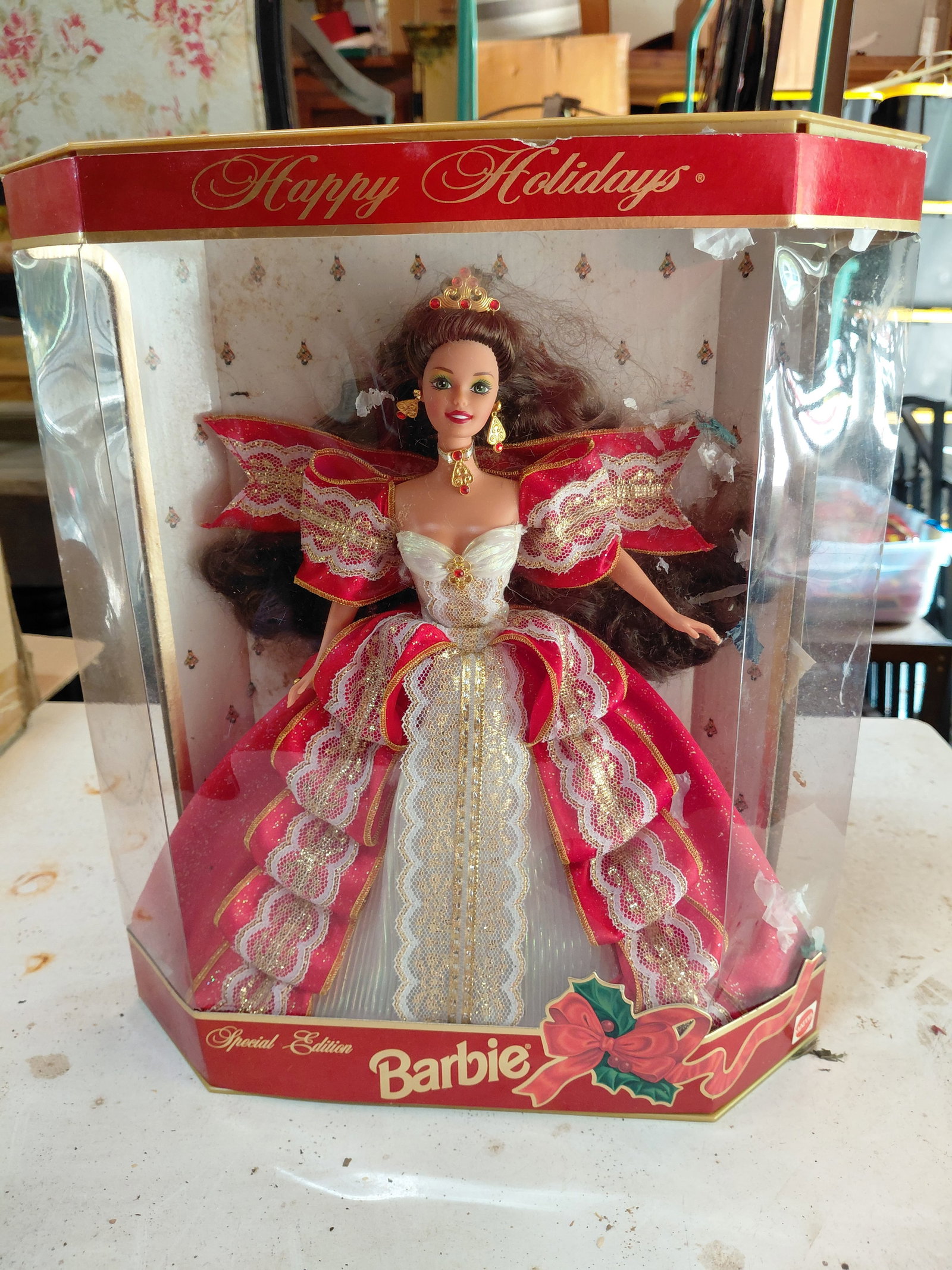 10th Anniversary Happy Holidays Barbie / as seen: 10th Anniversary Happy Holidays Barbie / as seen