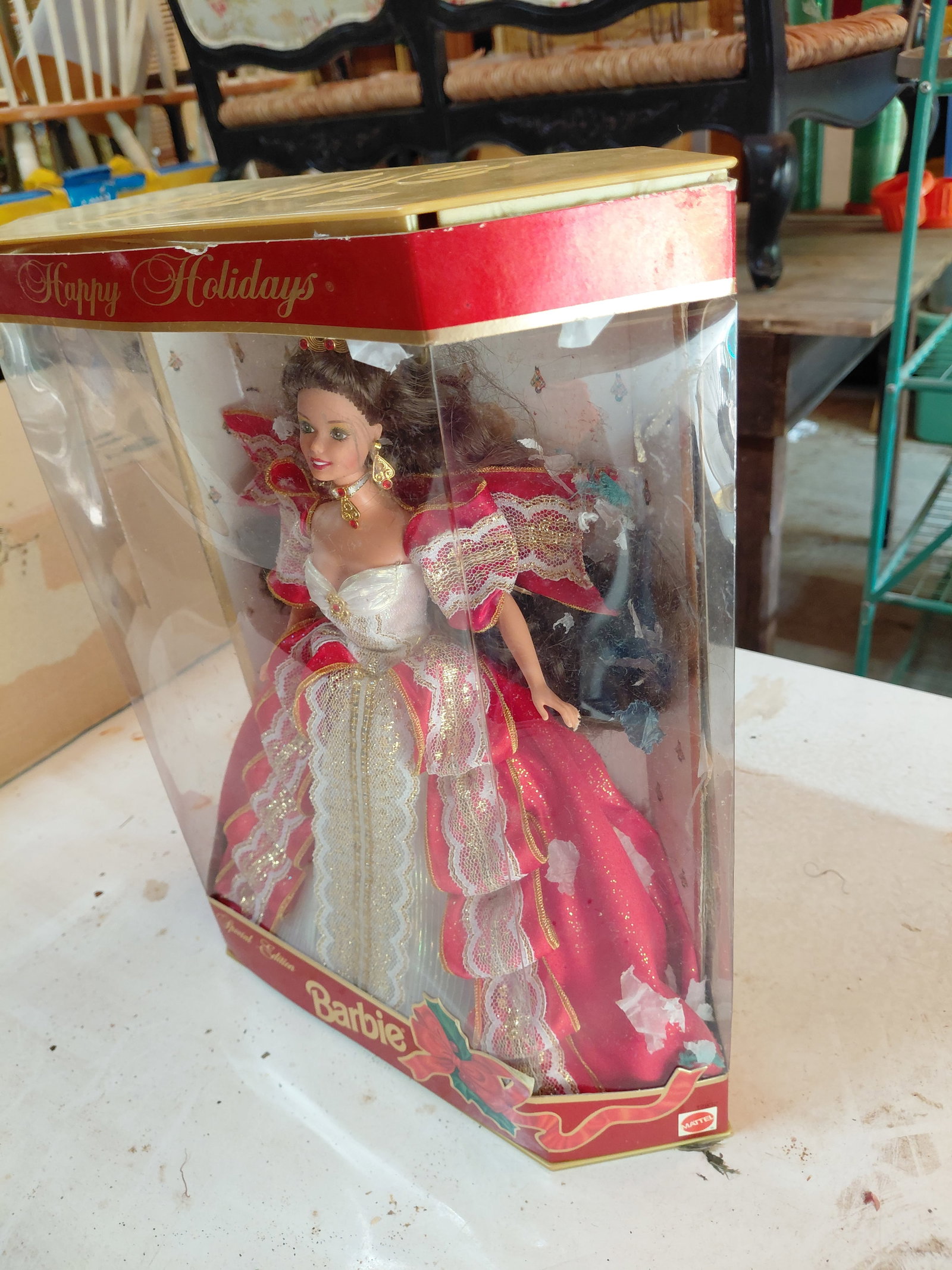 10th Anniversary Happy Holidays Barbie / as seen - 4
