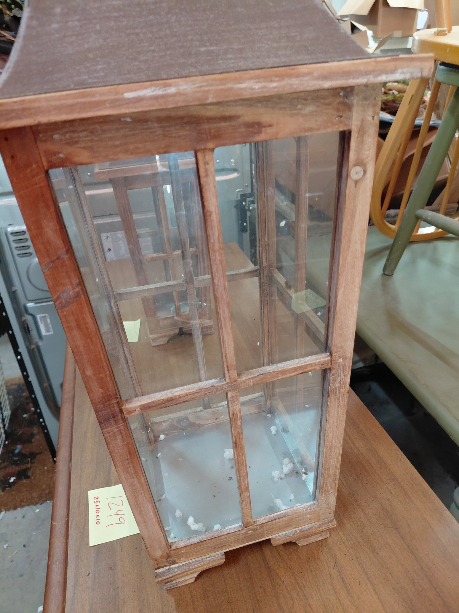 Wood and Metal Lantern / matches Lot 1250 - 4