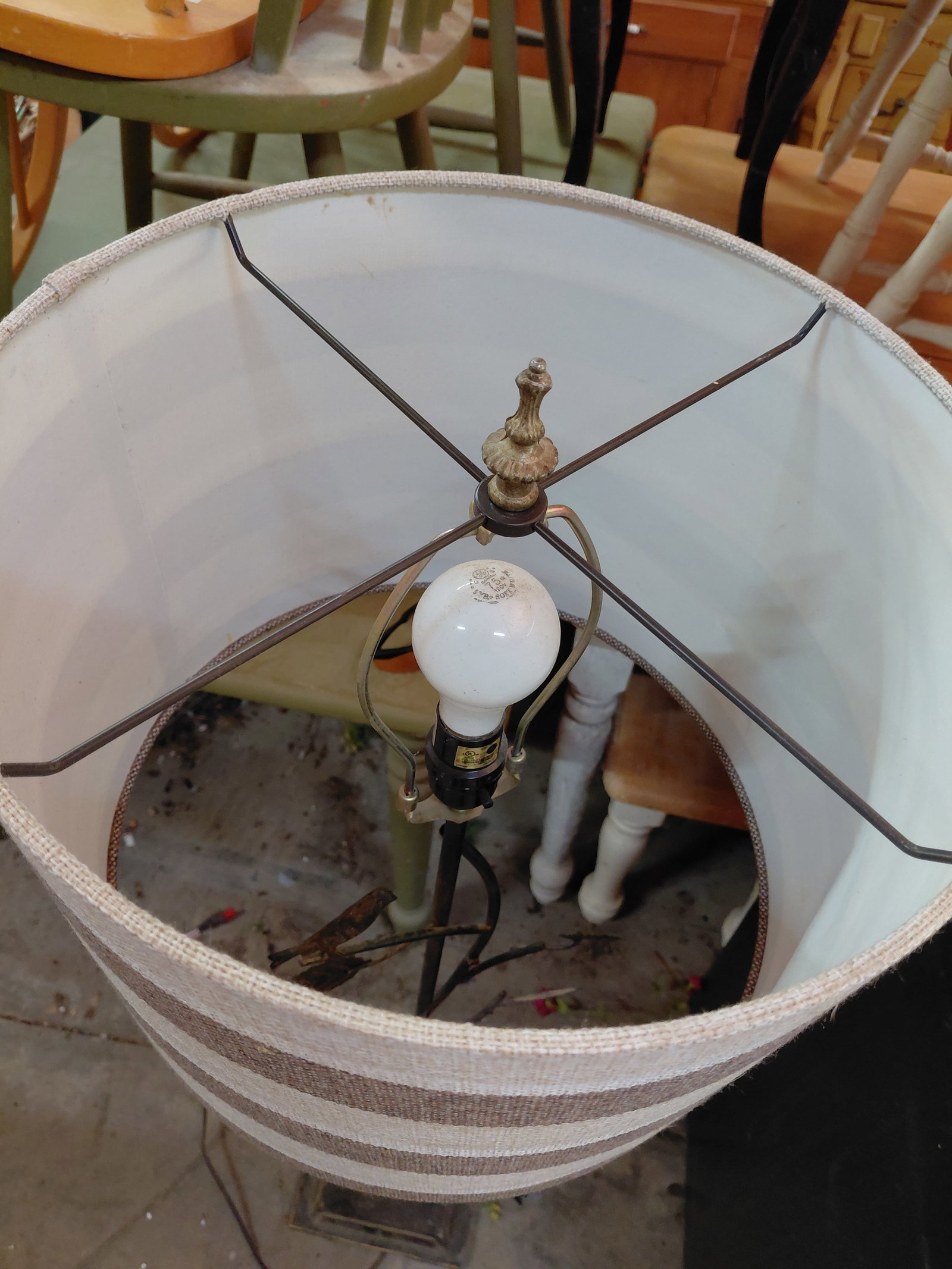 Large Metal Floor Lamp - 3