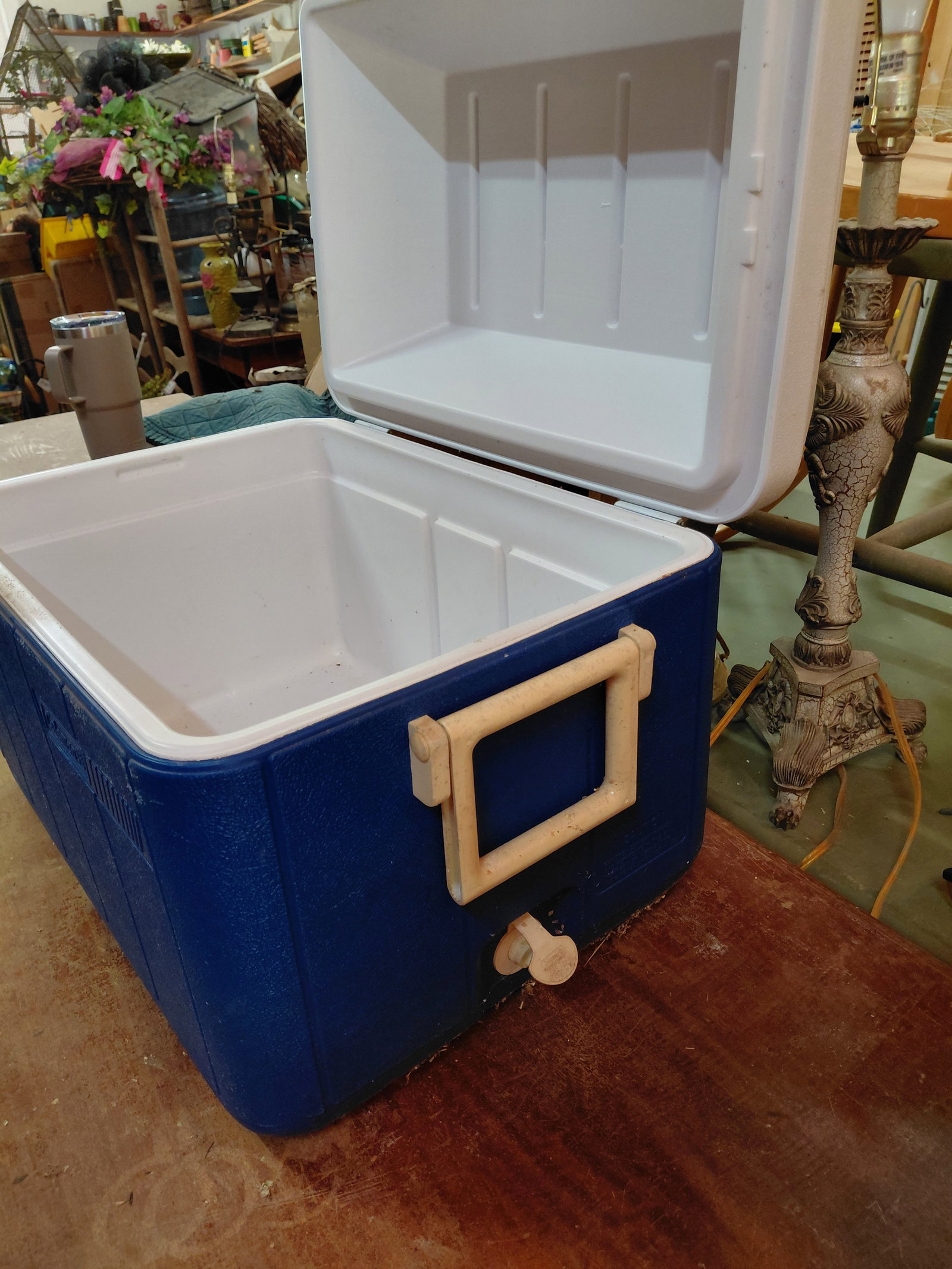 Blue Coleman Chest Cooler - 5