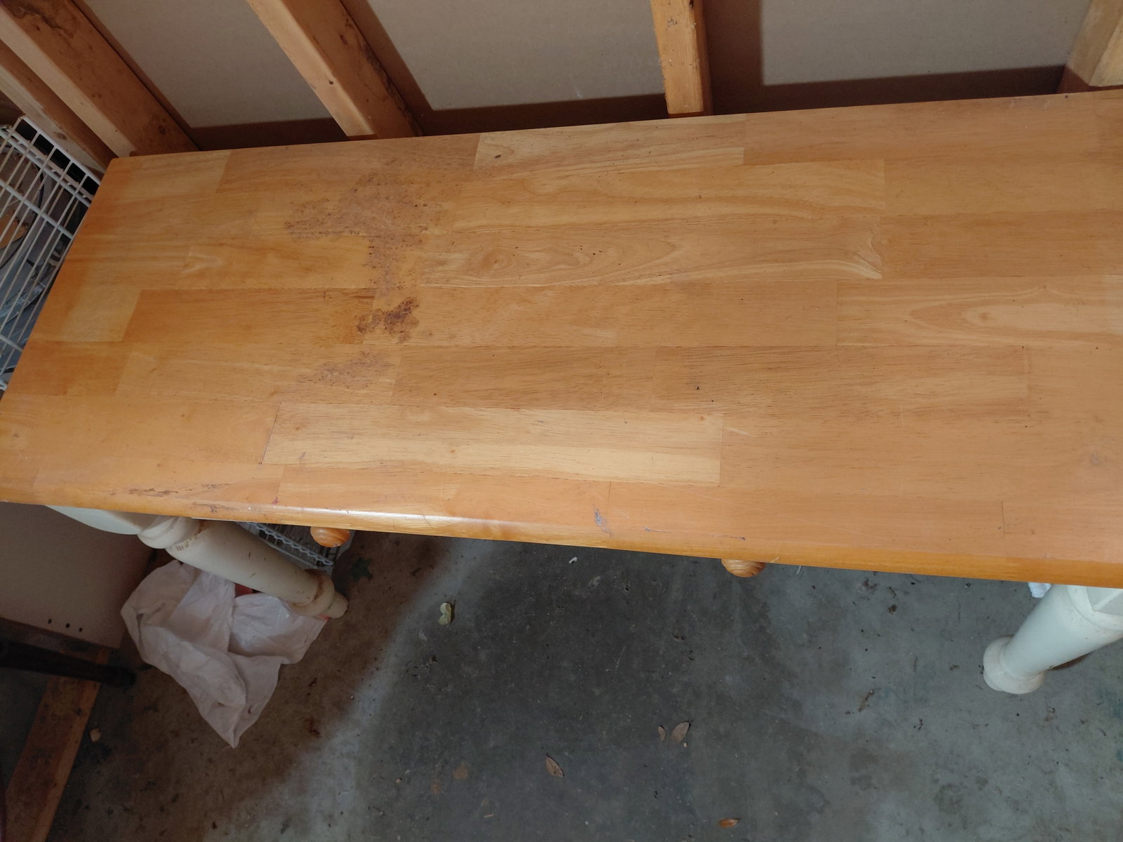 Country Farmhouse Console Table / Matches Lot 1261 - 3