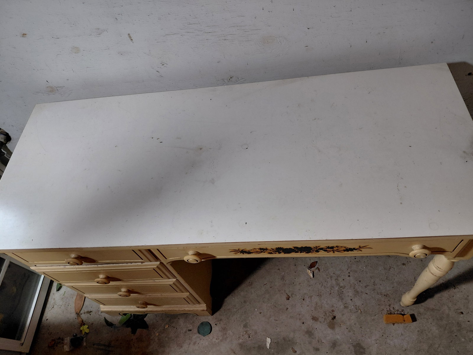 Mid Century French Provential Style Desk - 3