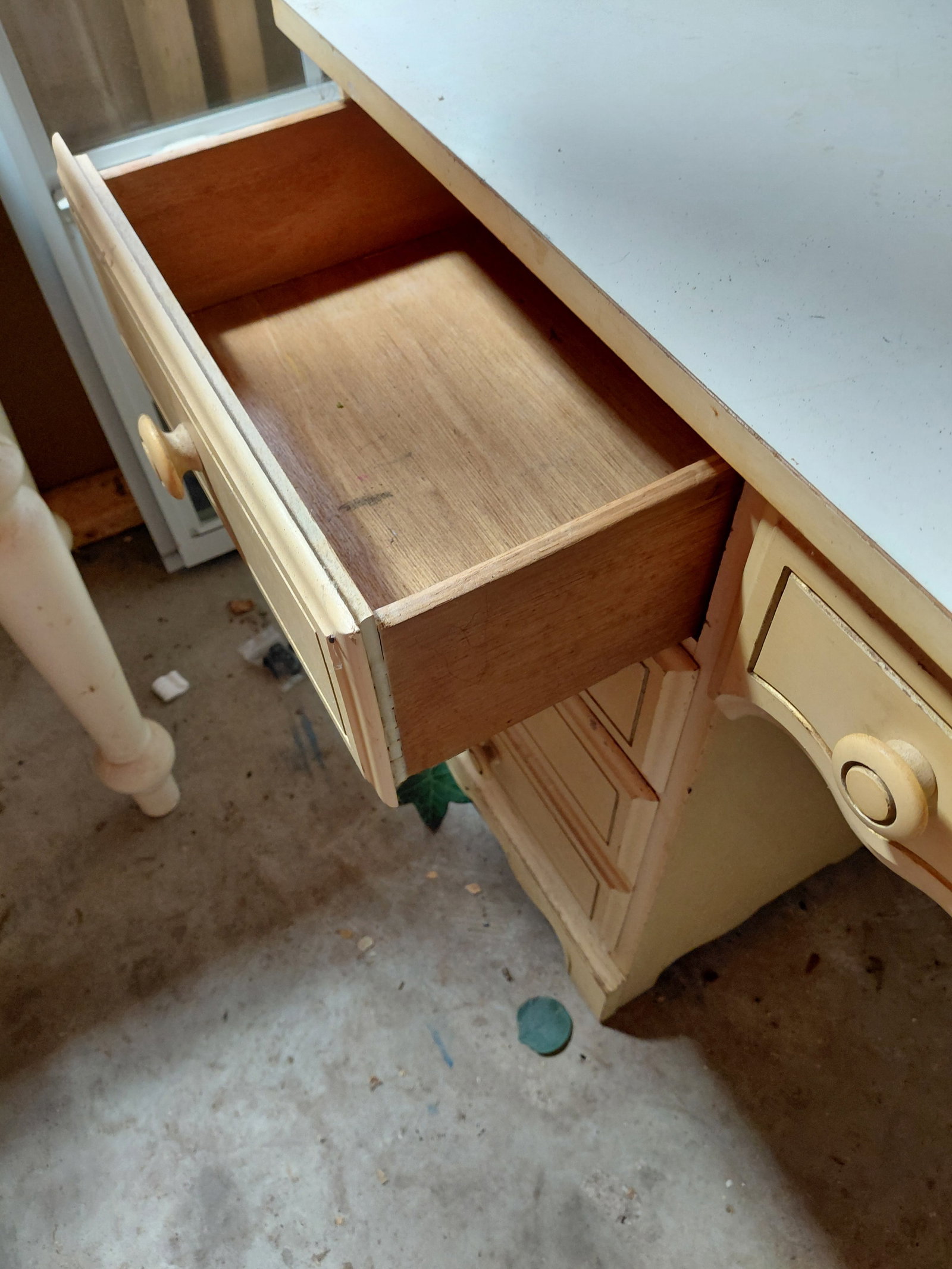 Mid Century French Provential Style Desk - 4