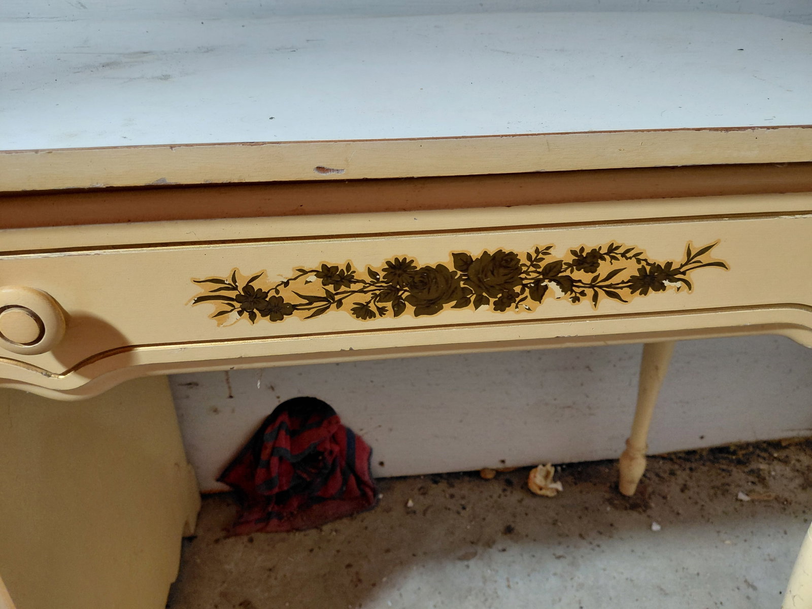 Mid Century French Provential Style Desk - 6