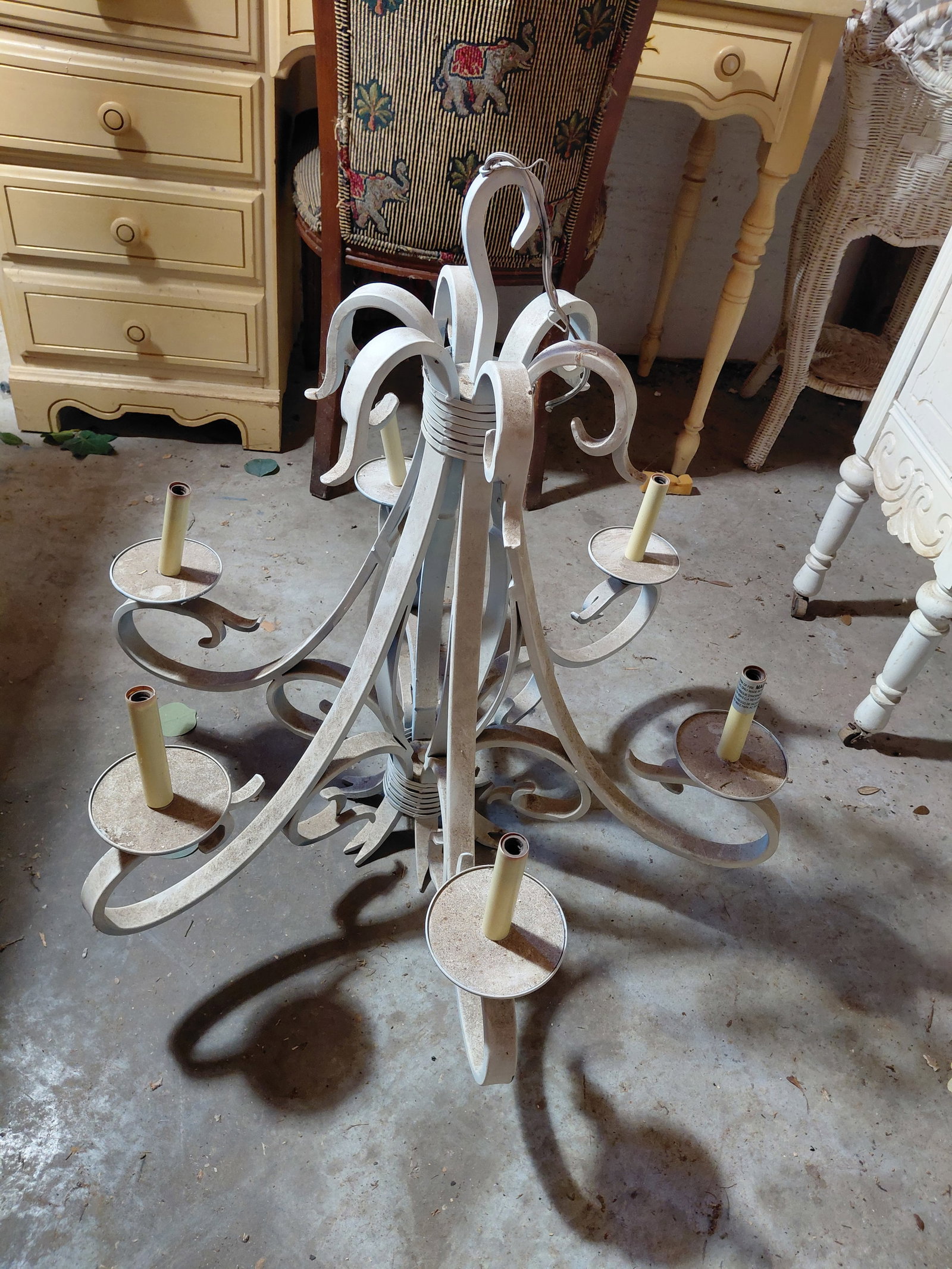 Heavy Iron Chadelier / as seen: Heavy Iron Chadelier / as seen