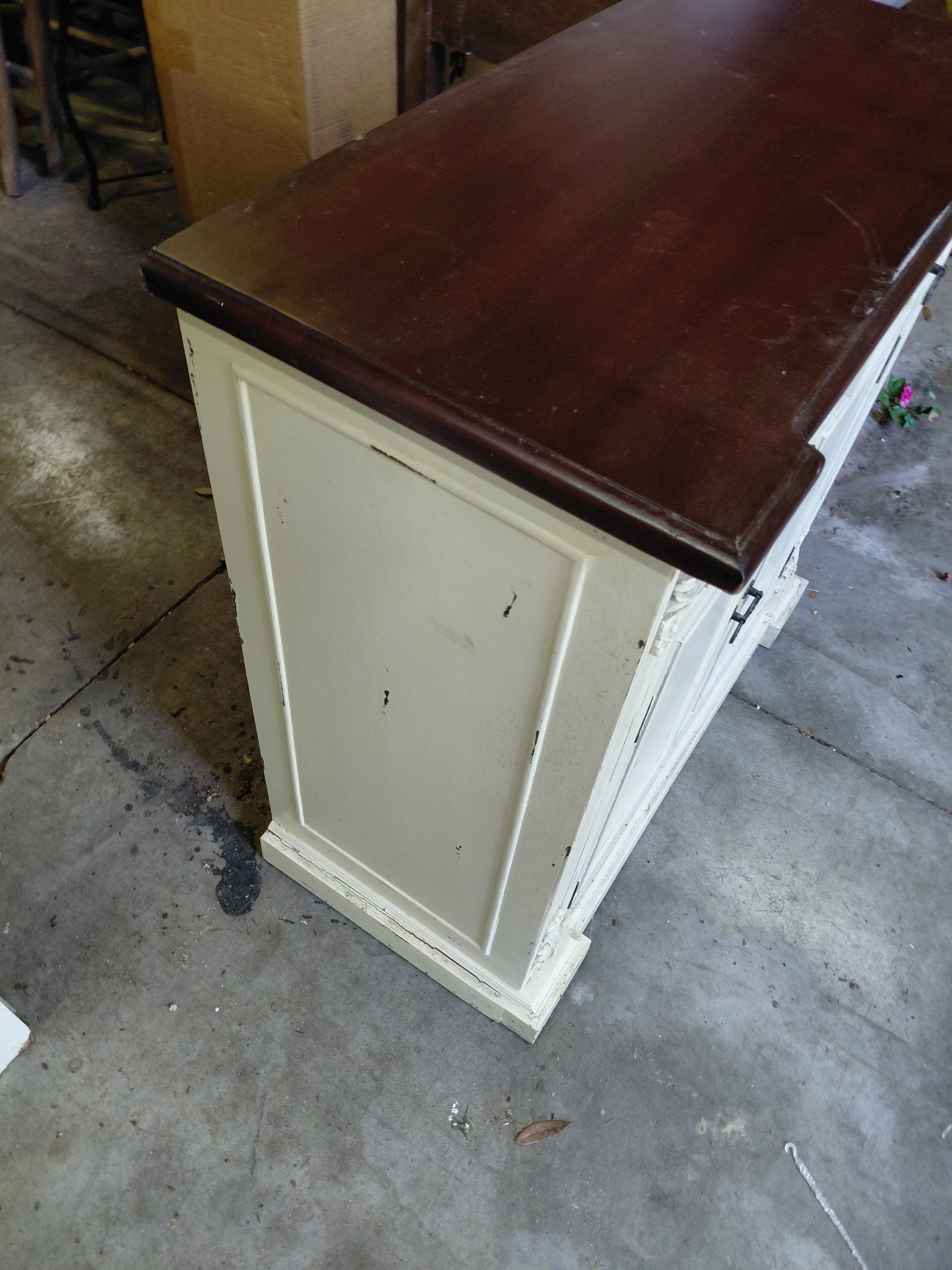 Country Farmhouse Cabinet - 5