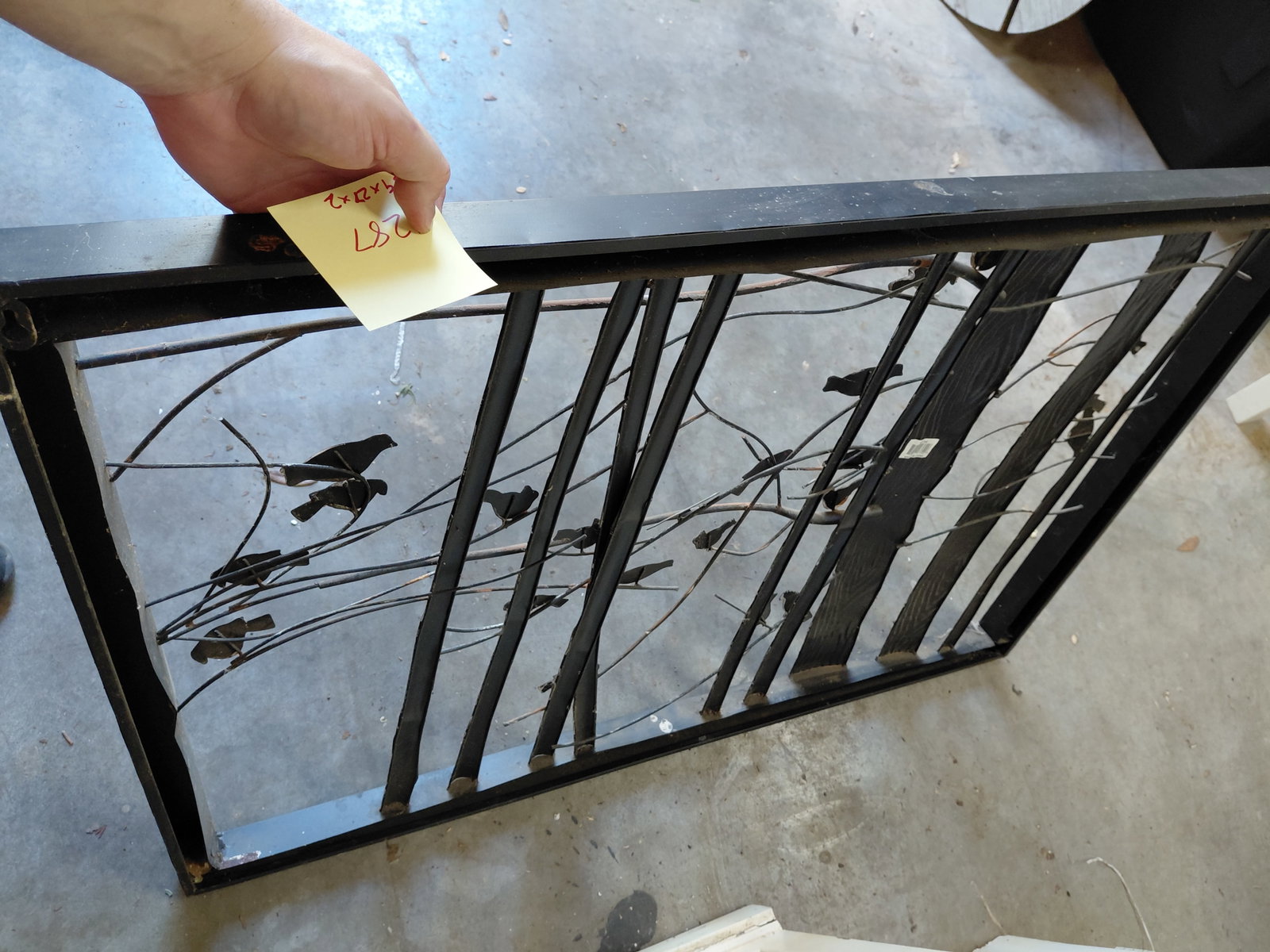 Metal Wall Art with birds - 5