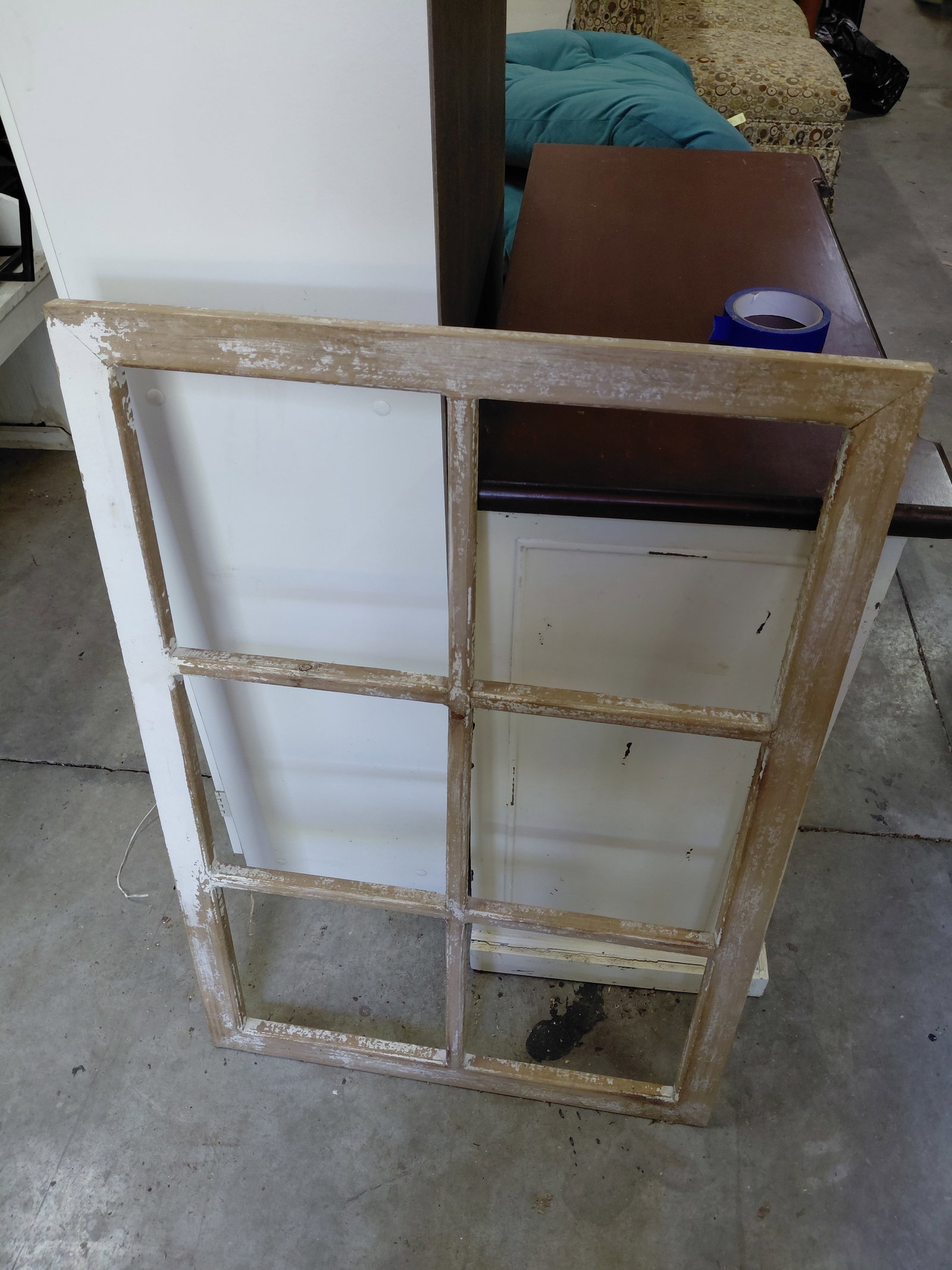 Country Farmhouse Window Pane Wall Art (1 of 3)