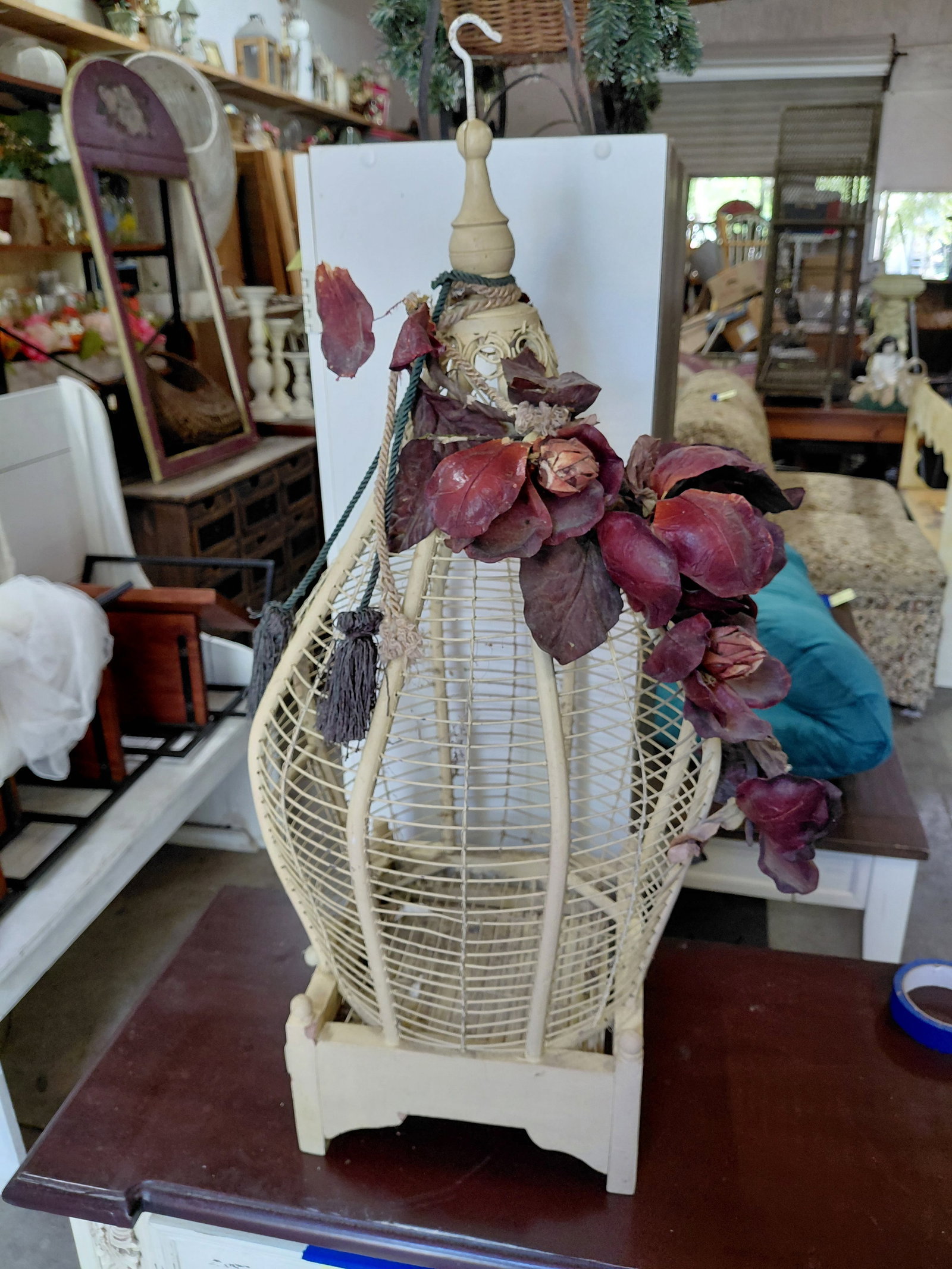 Unique Hanging Bird cage (1 of 7)