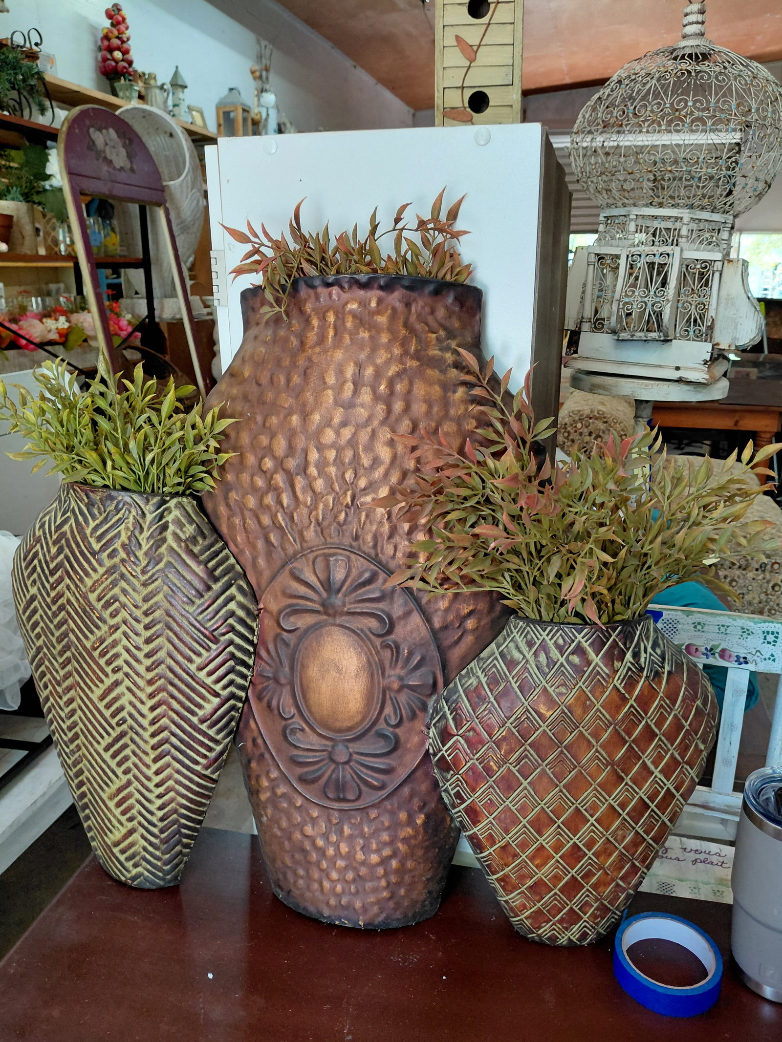 Metal Planter Wall Art (1 of 6)