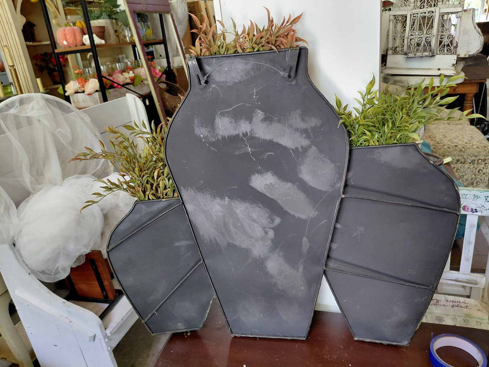 Metal Planter Wall Art - 6